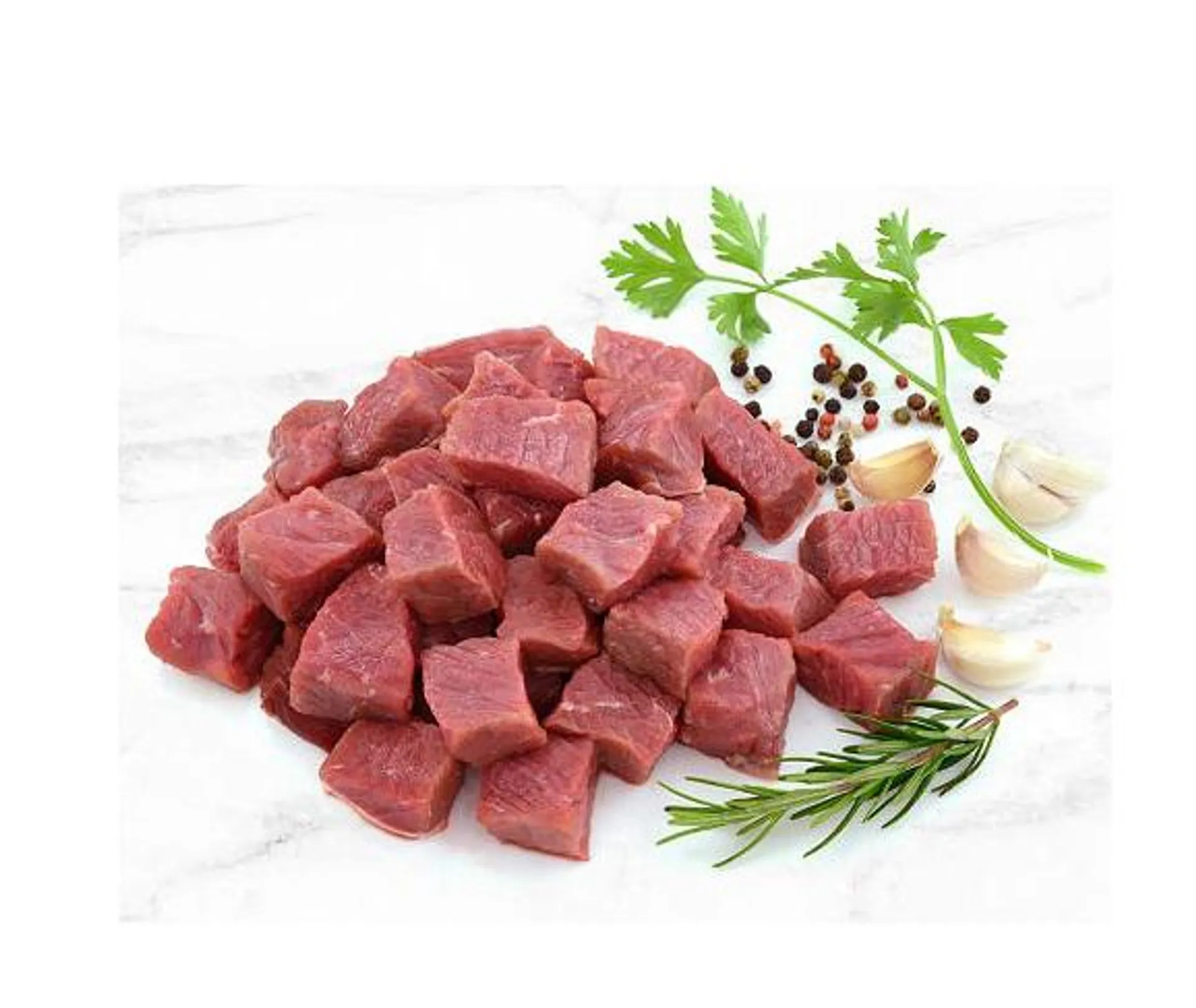 Beef eye of round cubes(approx 300g) - 1pack