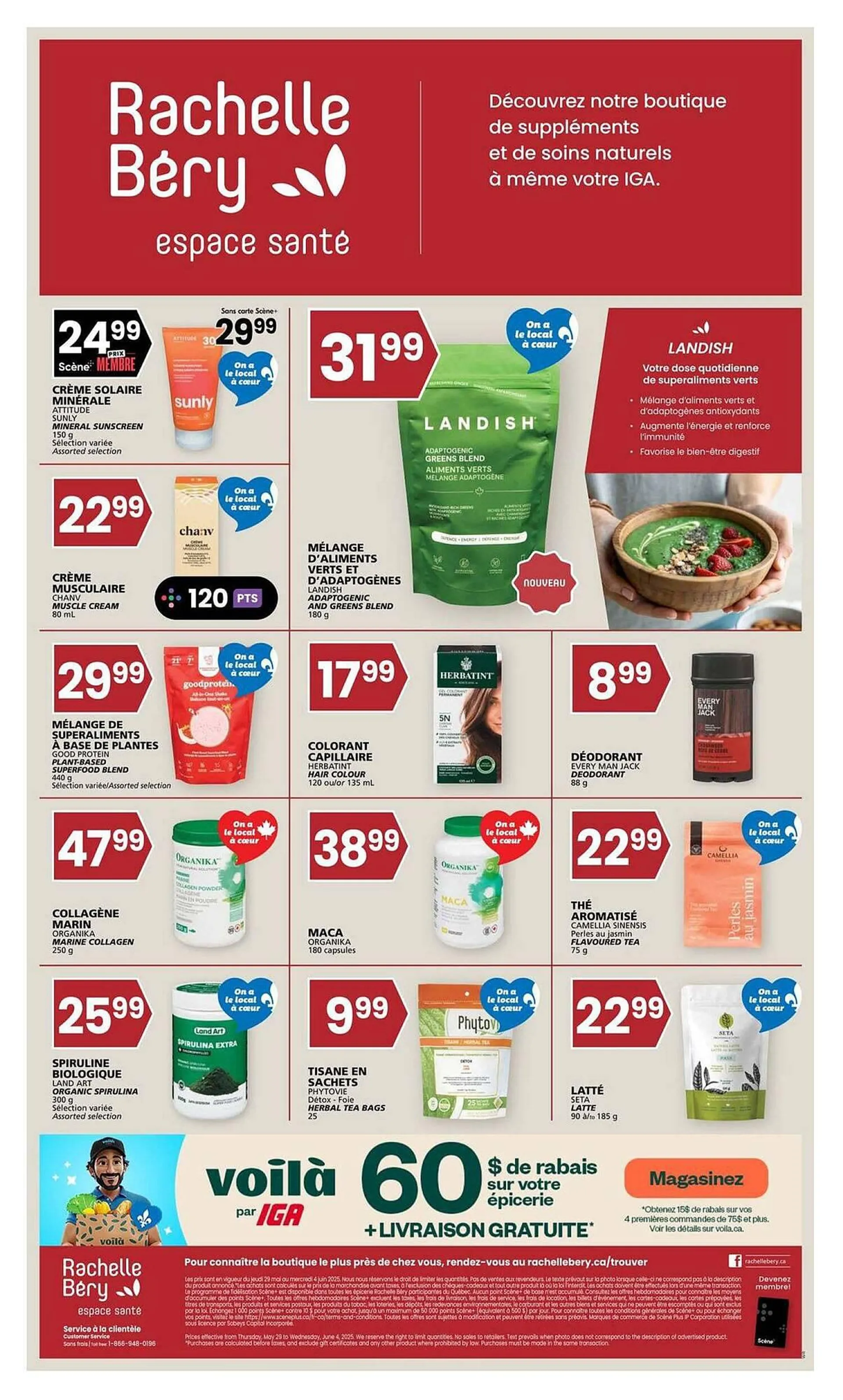 Rachelle-Bery Pharmacy flyer from May 29 to June 5 2025 - flyer page 1