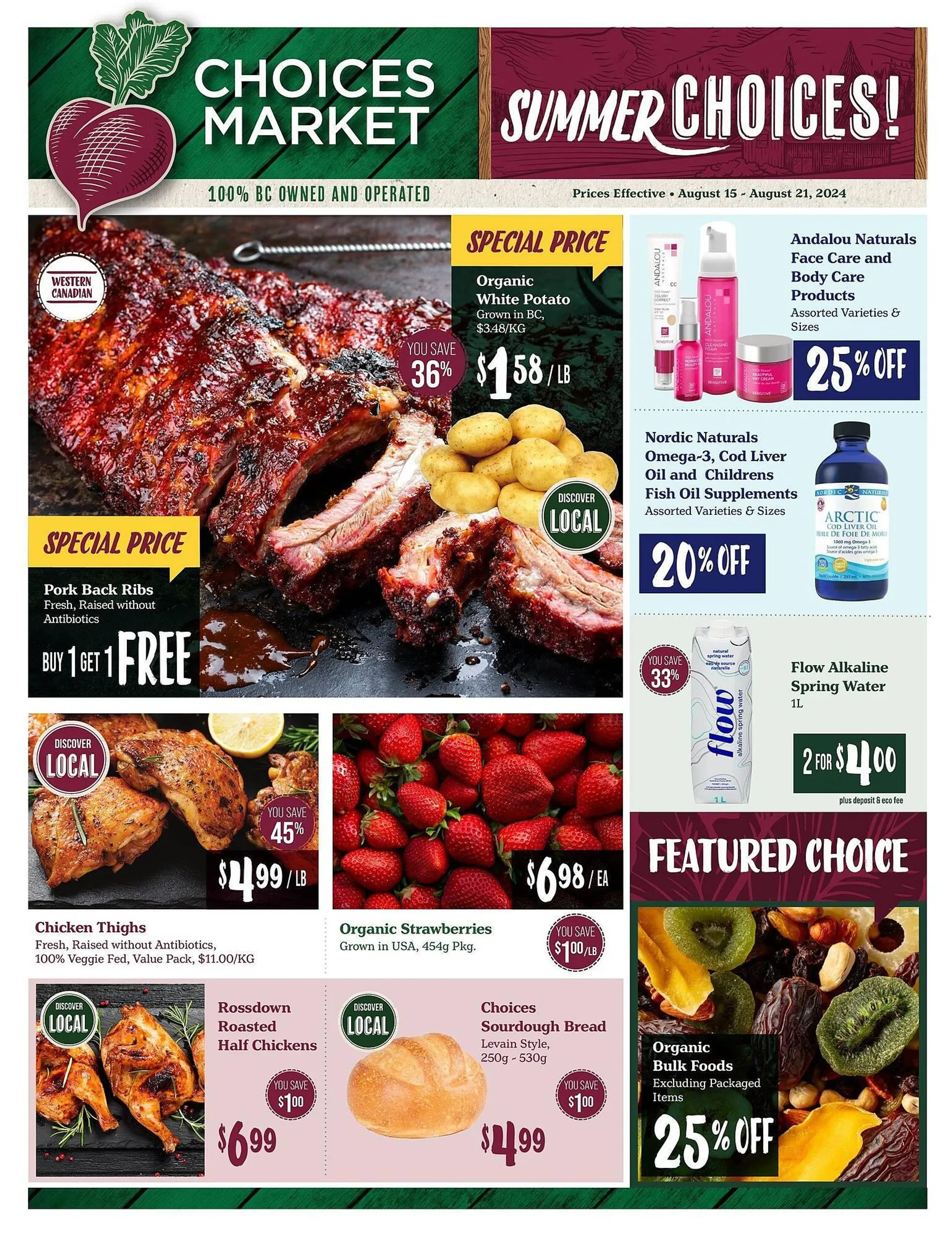 Choices Market flyer - 1