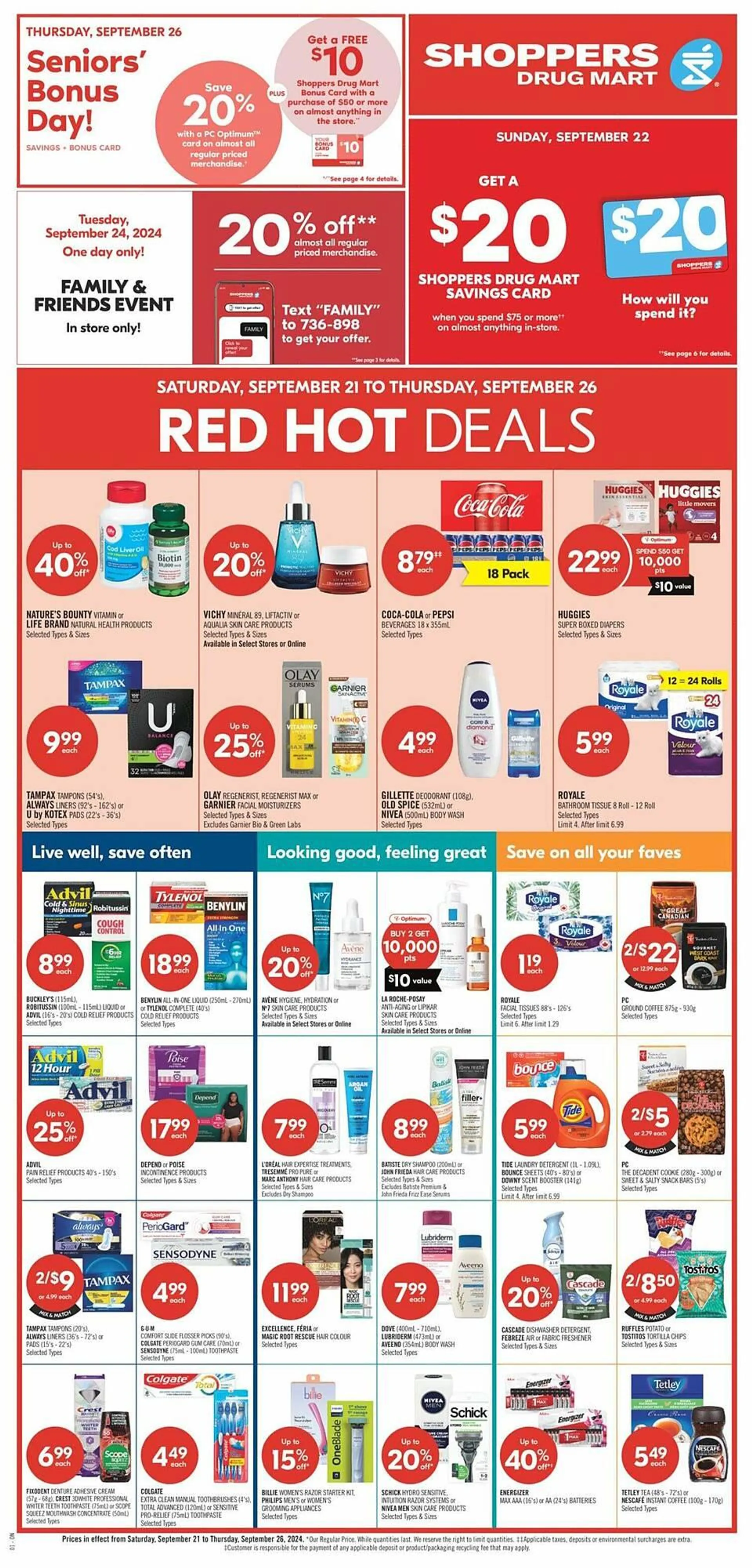 Shoppers Drug Mart flyer - 1