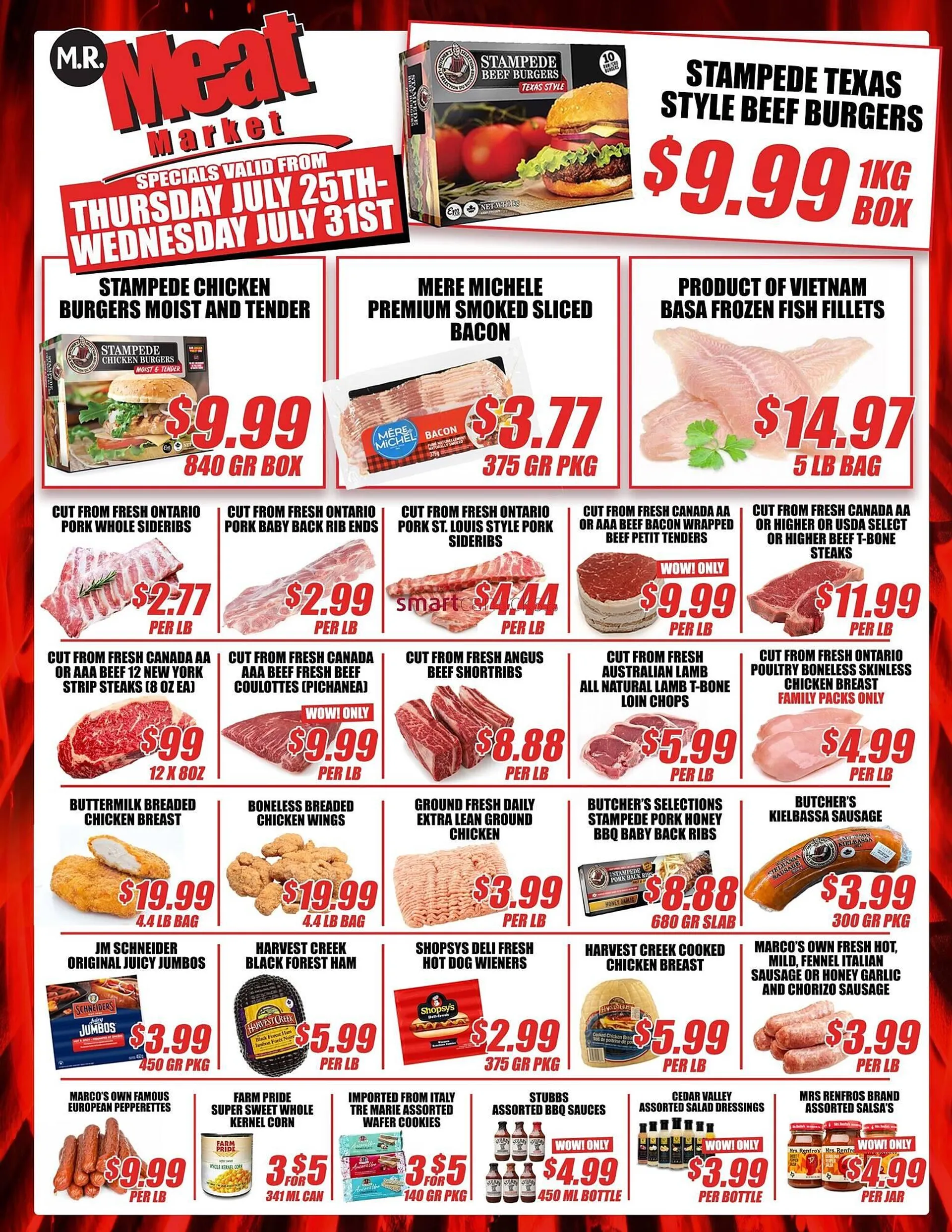 Mr. Meat Market flyer - 1