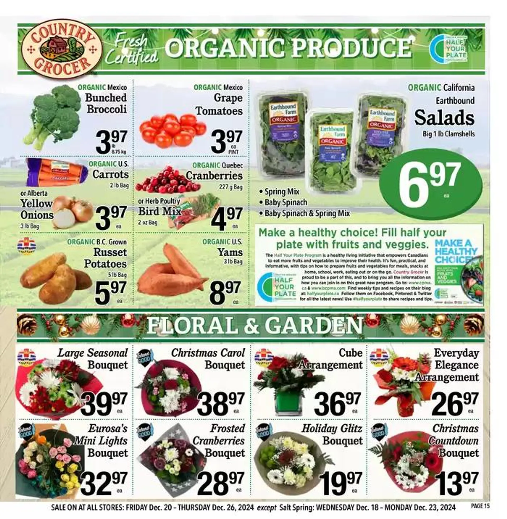 Exclusive bargains from December 18 to January 1 2025 - flyer page 15