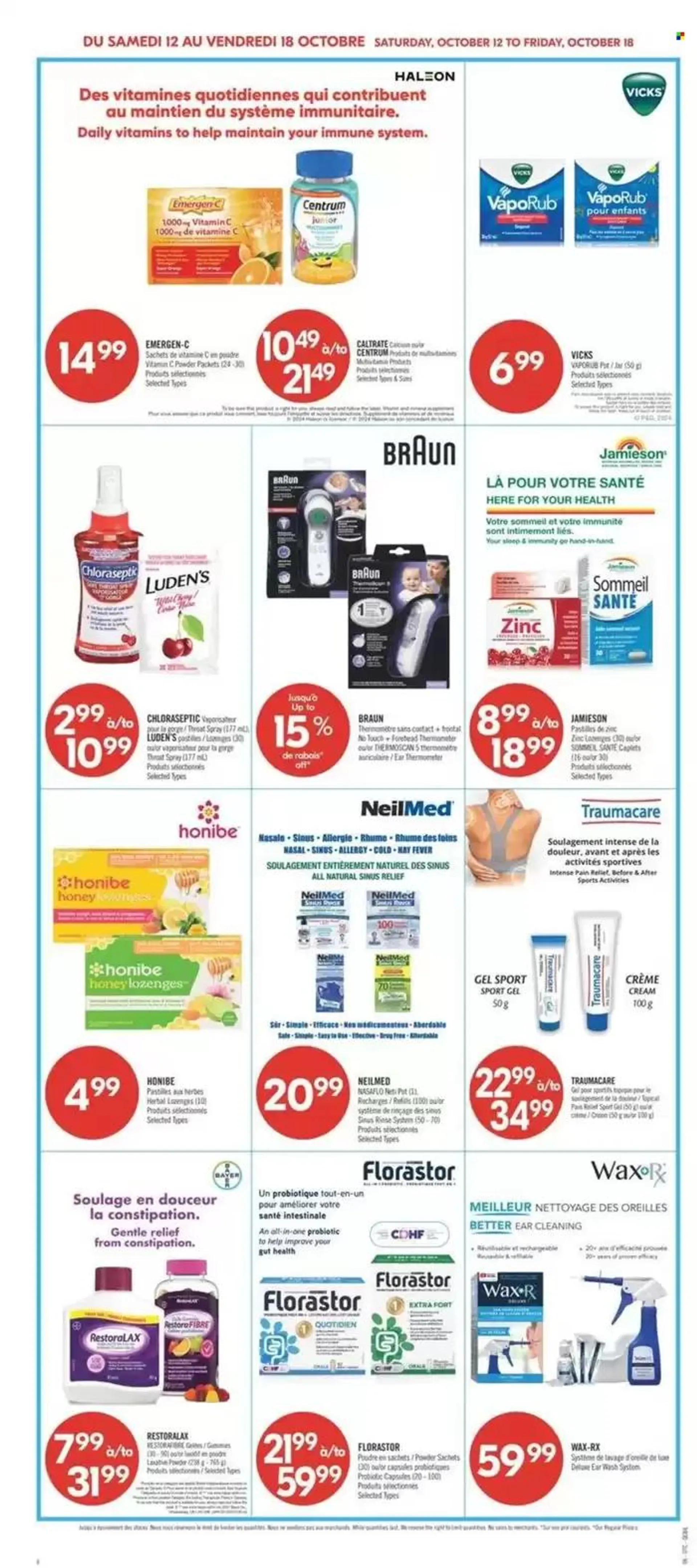 Pharmaprix weekly flyer from October 10 to October 24 2024 - flyer page 3