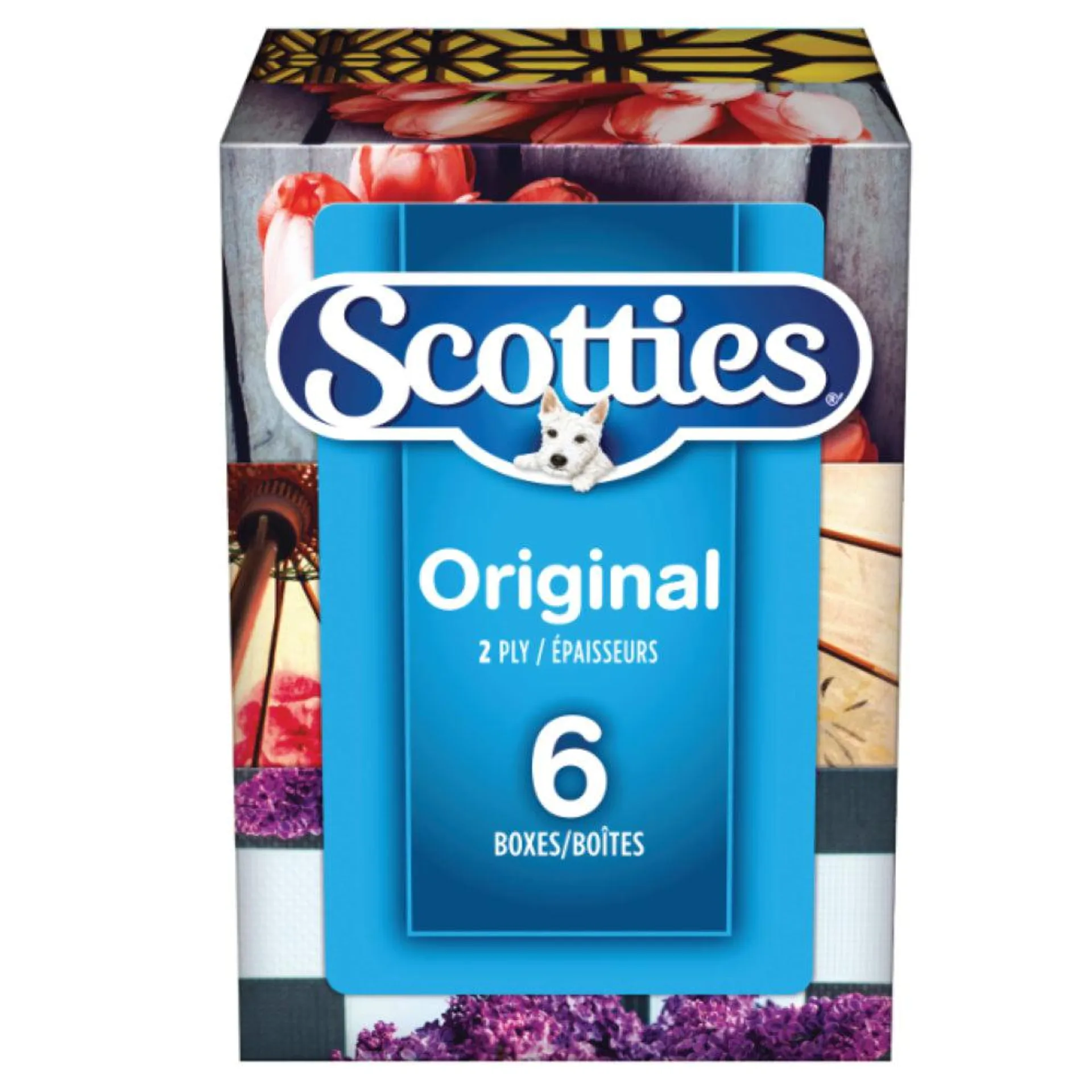 Scotties Facial Tissue, 6 Pack