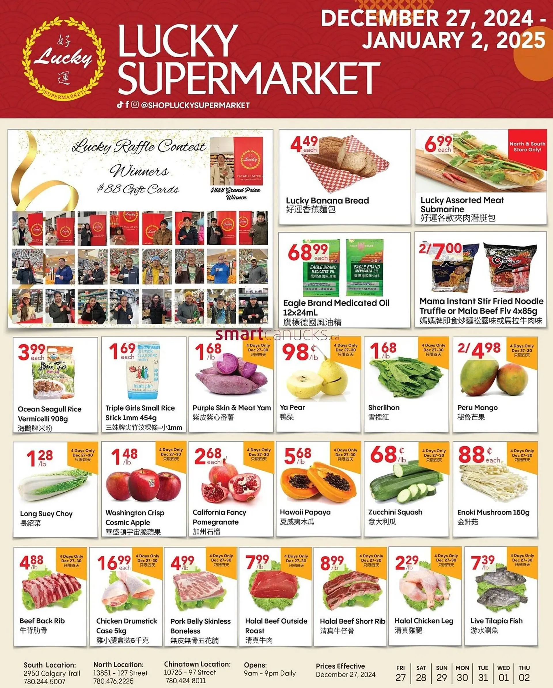 Lucky Supermarket flyer - 1