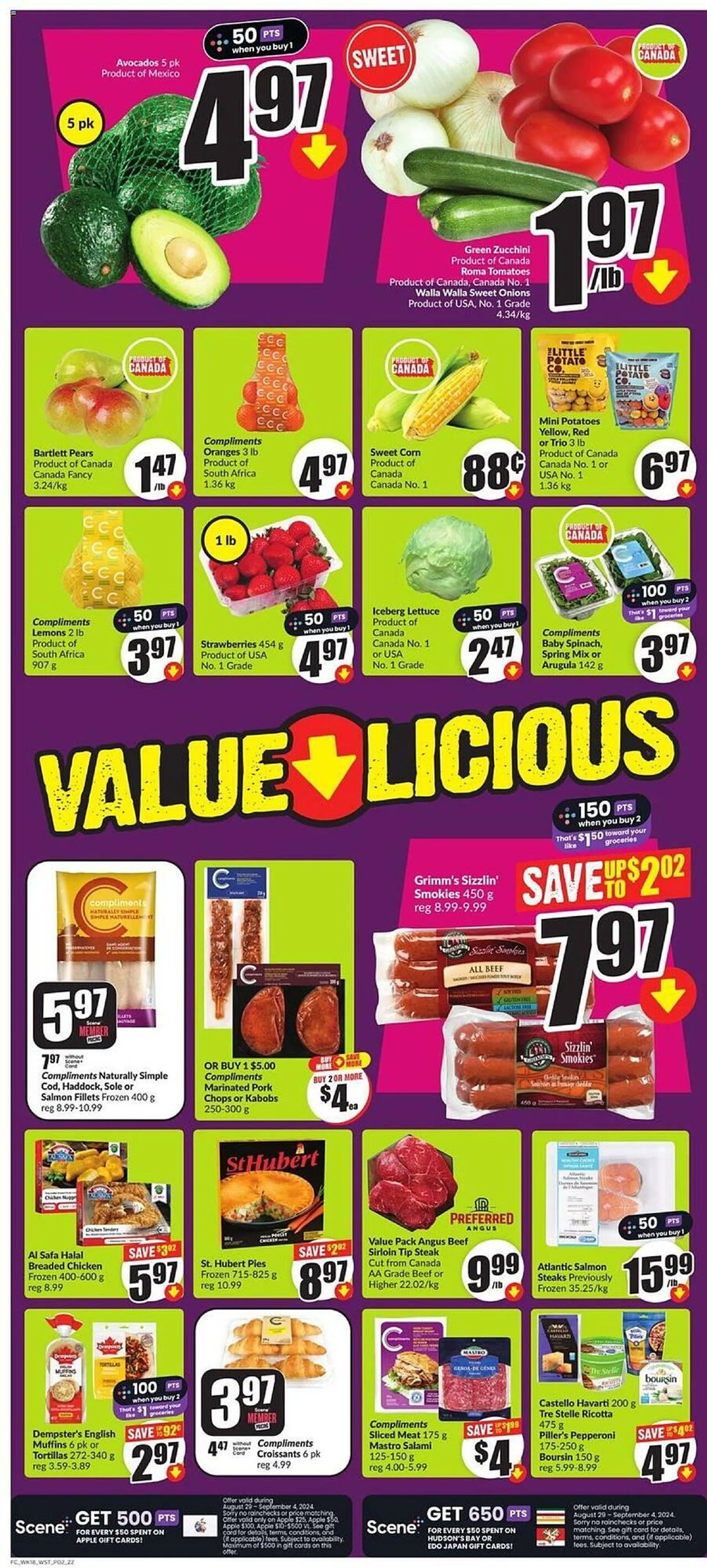 FreshCo flyer from August 29 to September 4 2024 - flyer page 3