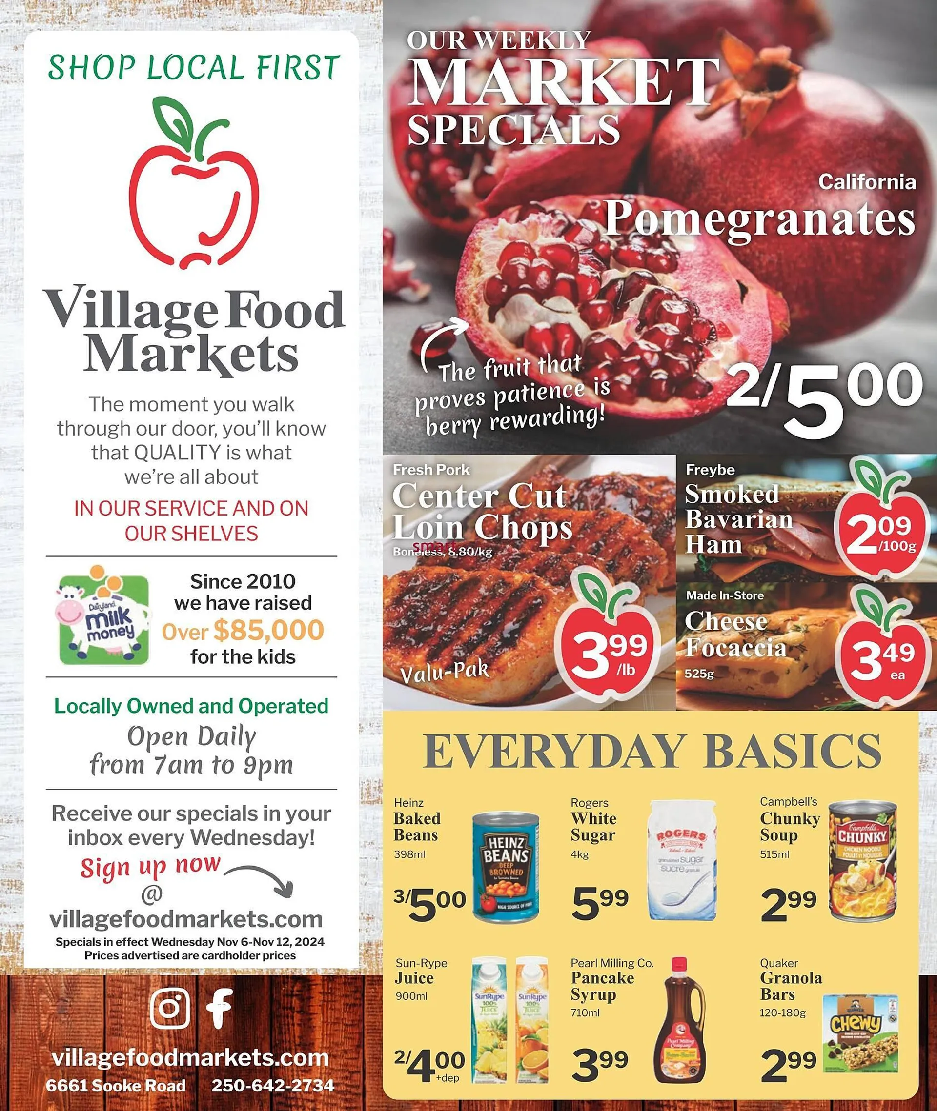 Village Food Markets flyer - 1