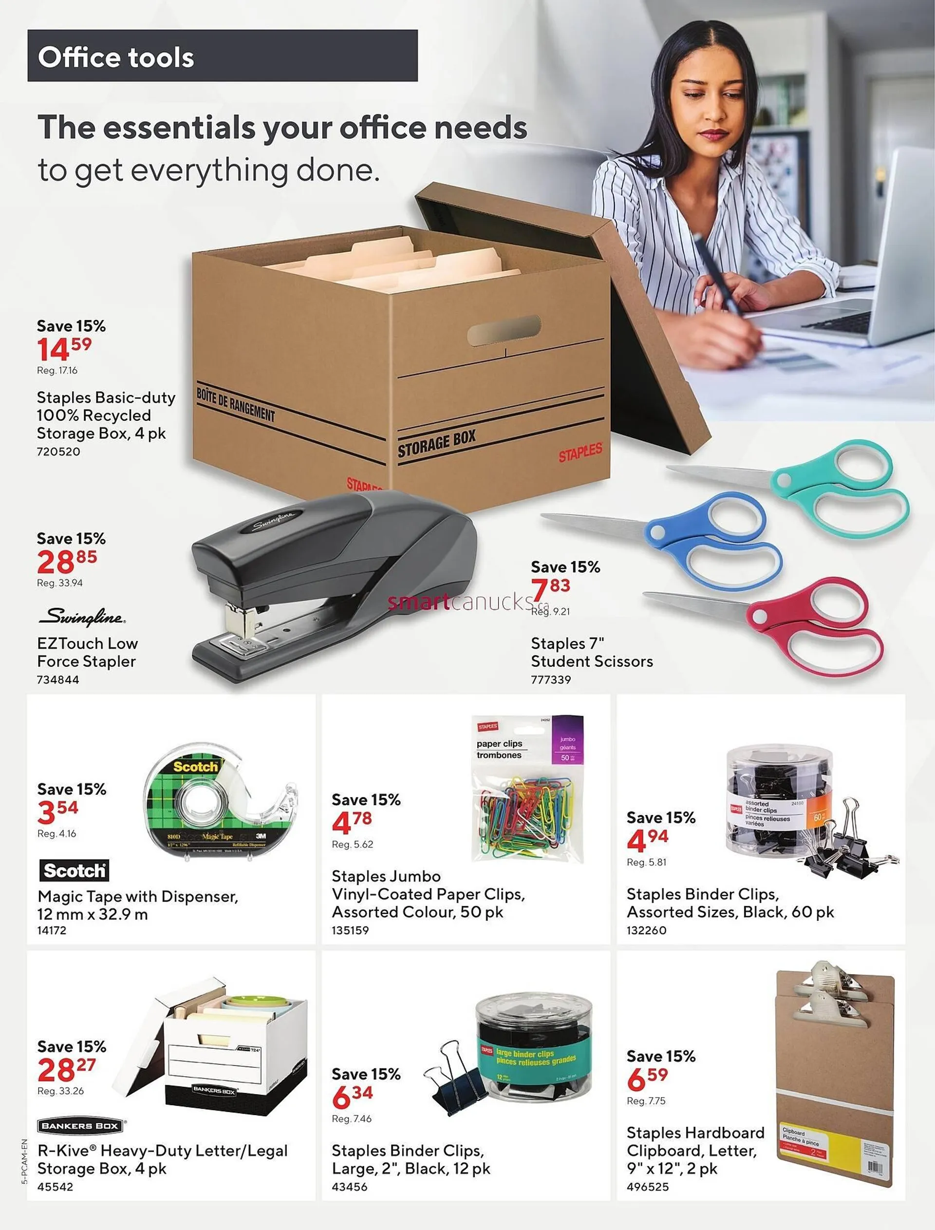 Staples flyer from January 2 to January 8 2025 - flyer page 6