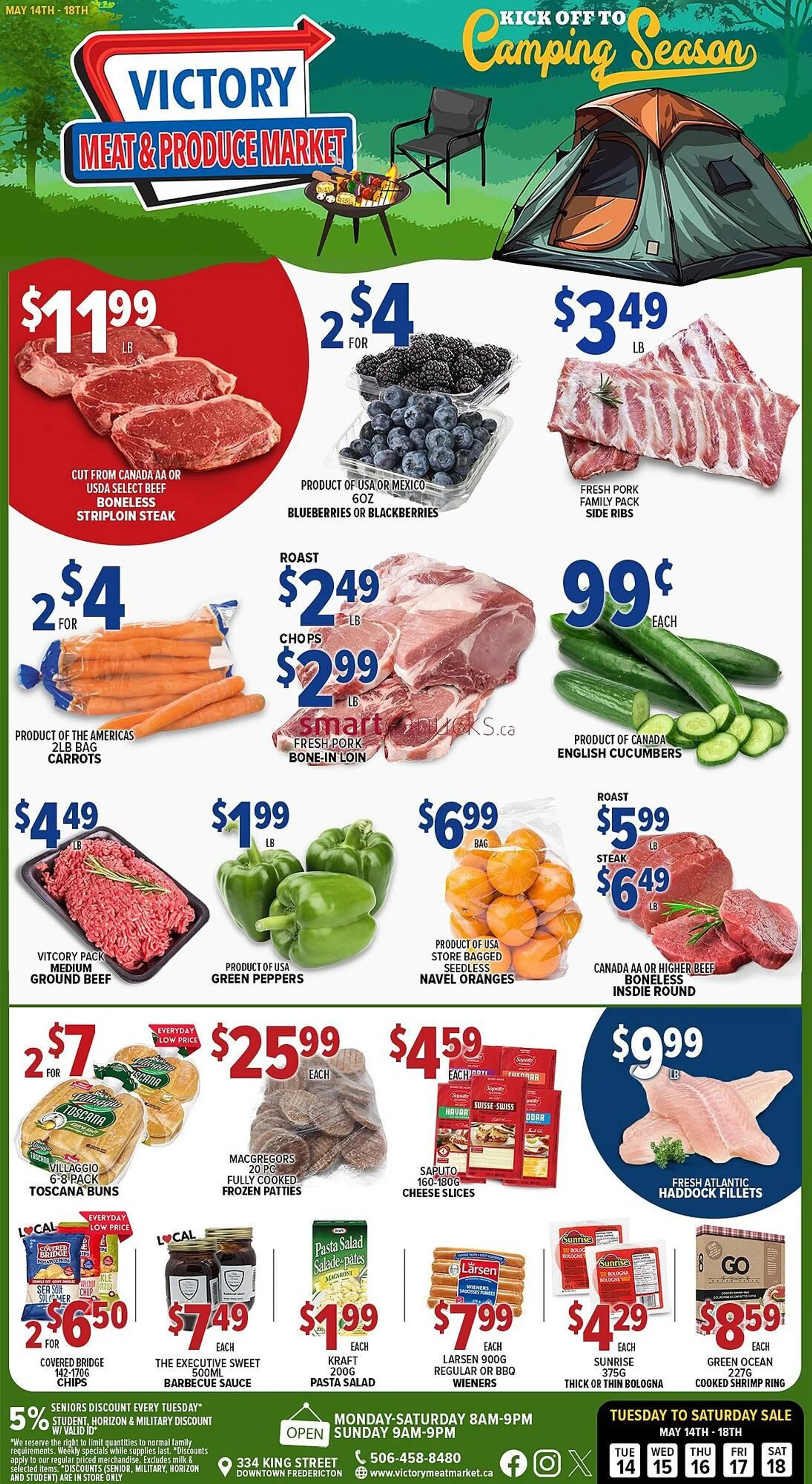 Victory Meat Market flyer - 1