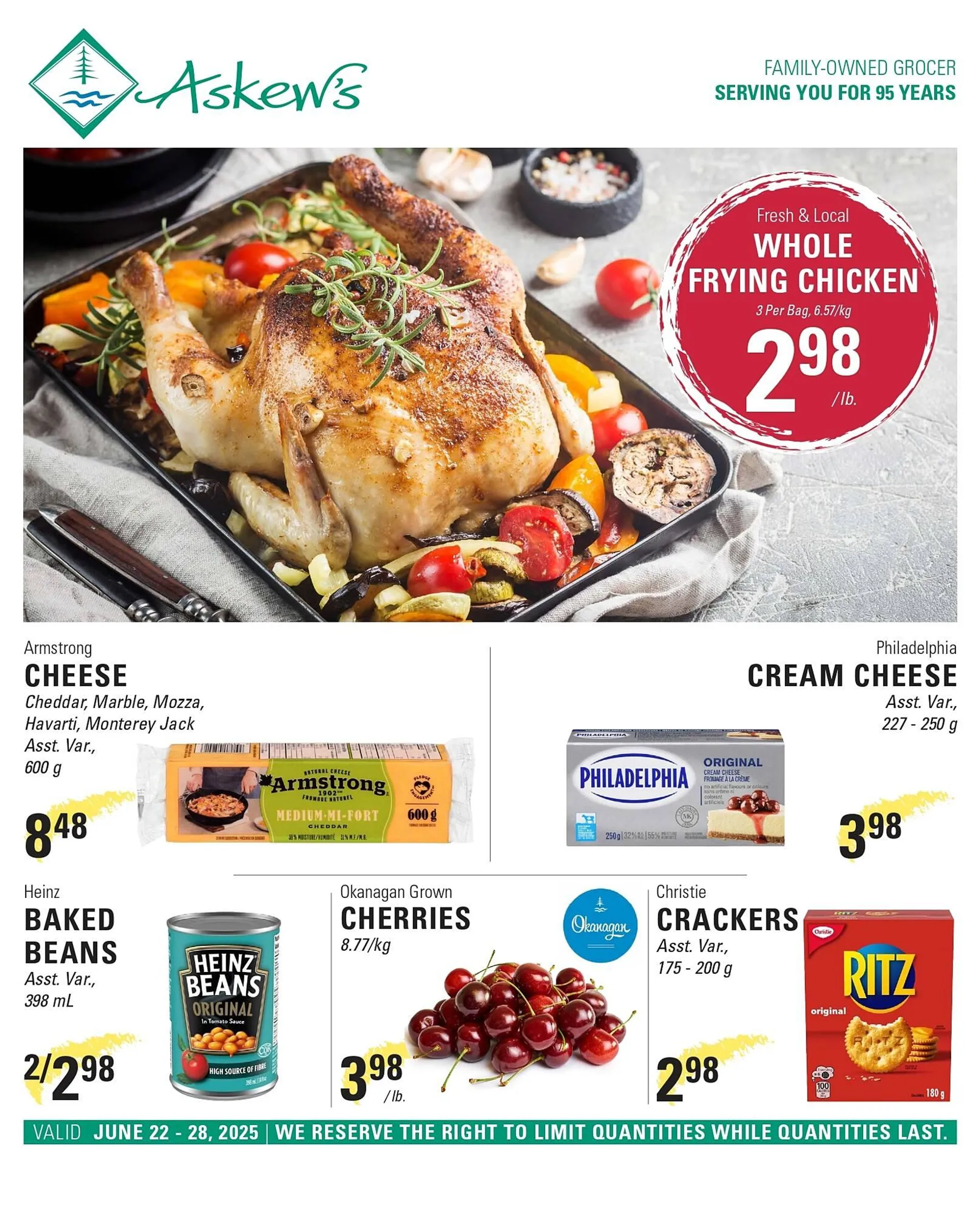 Askews Foods flyer from June 22 to June 28 2025 - flyer page 1