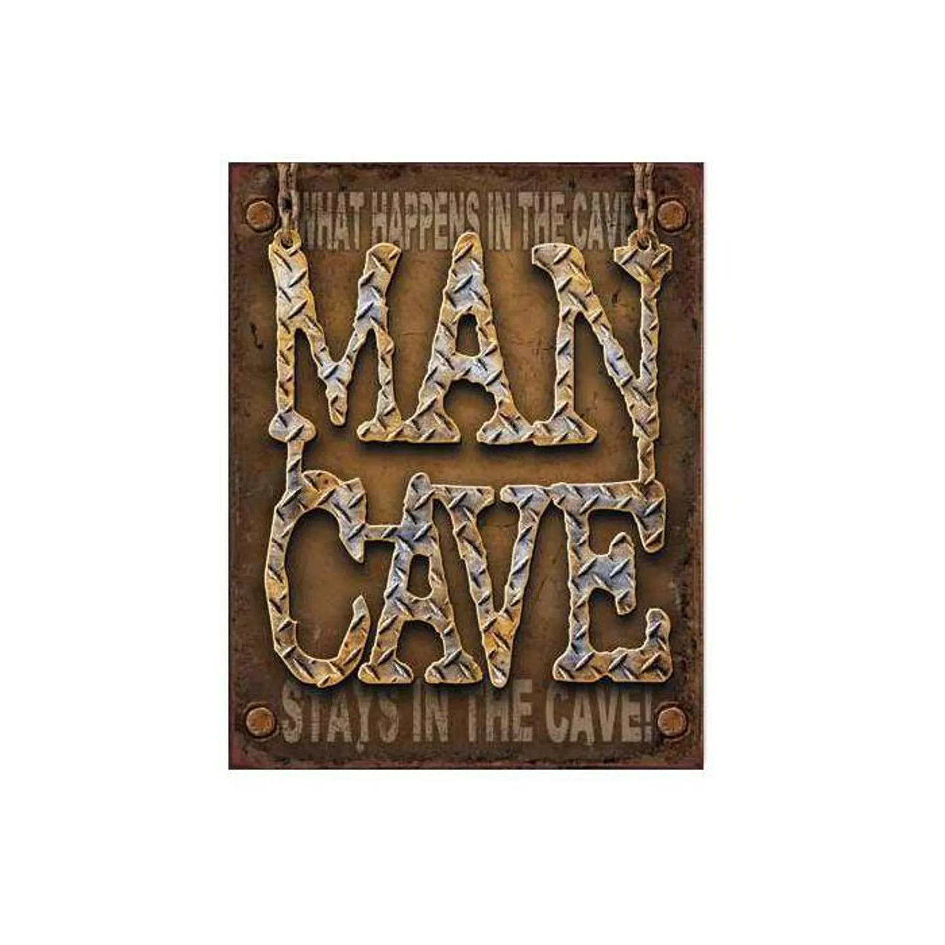 Man Cave Tin Sign