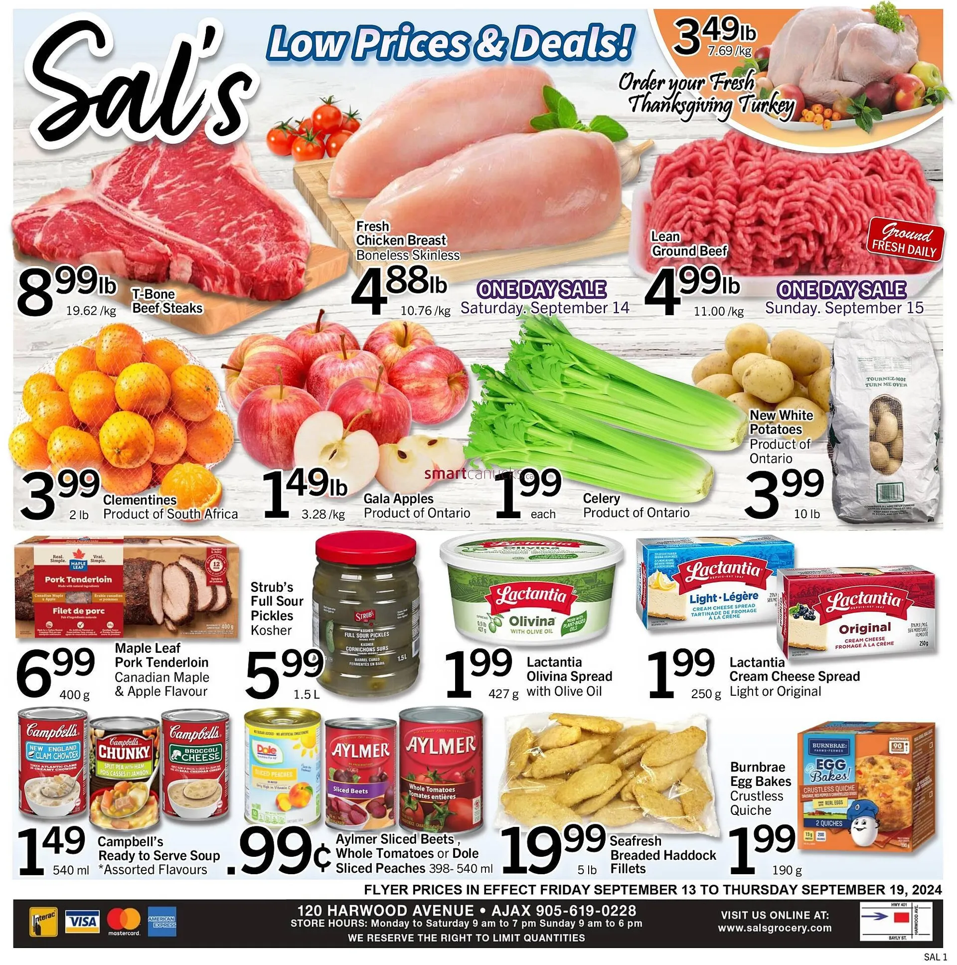 Sals Grocery flyer - 1