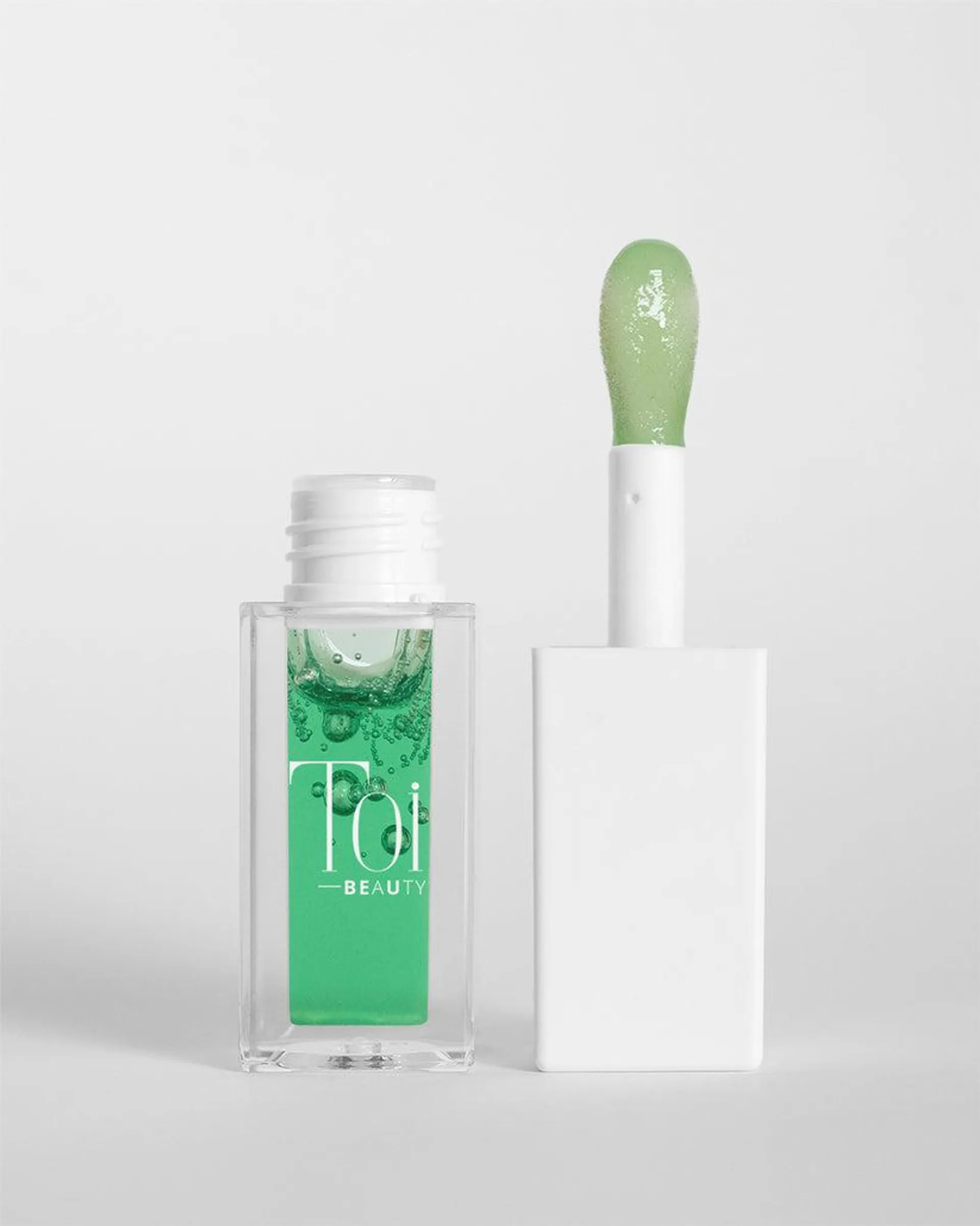 Toi Beauty High Shine Hydrating Lip Oil Green Apple