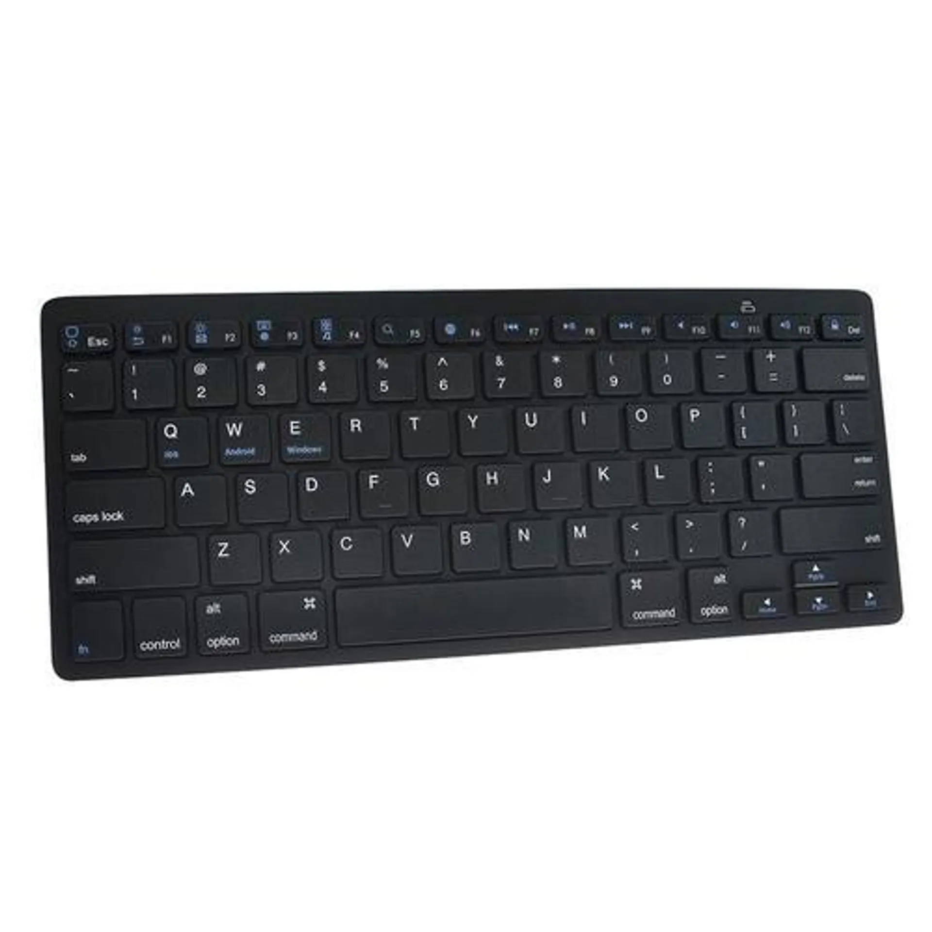 Compact Black Bluetooth 3.0 Wireless Keyboard