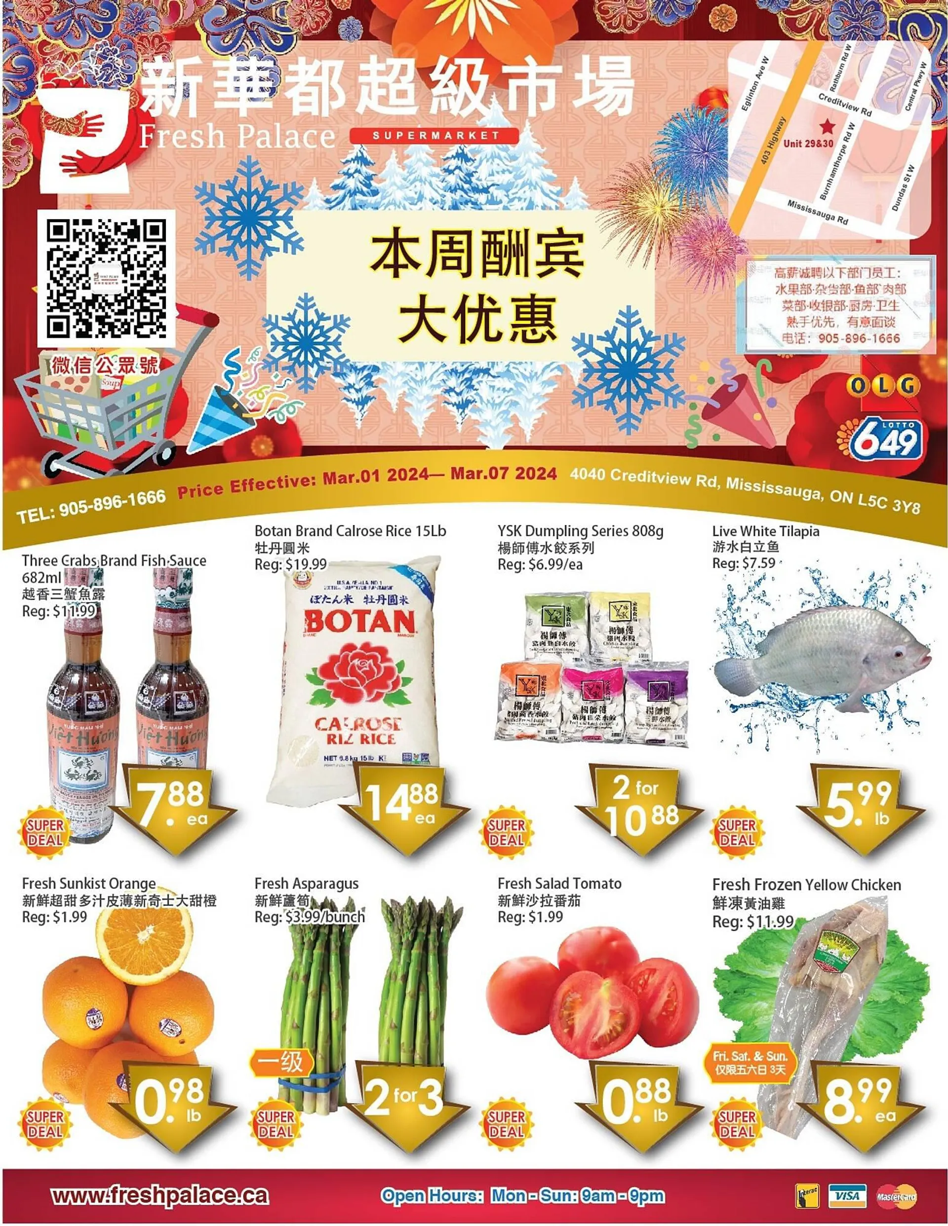 Fresh Palace Supermarket flyer from March 1 to March 7 2024 - flyer page 