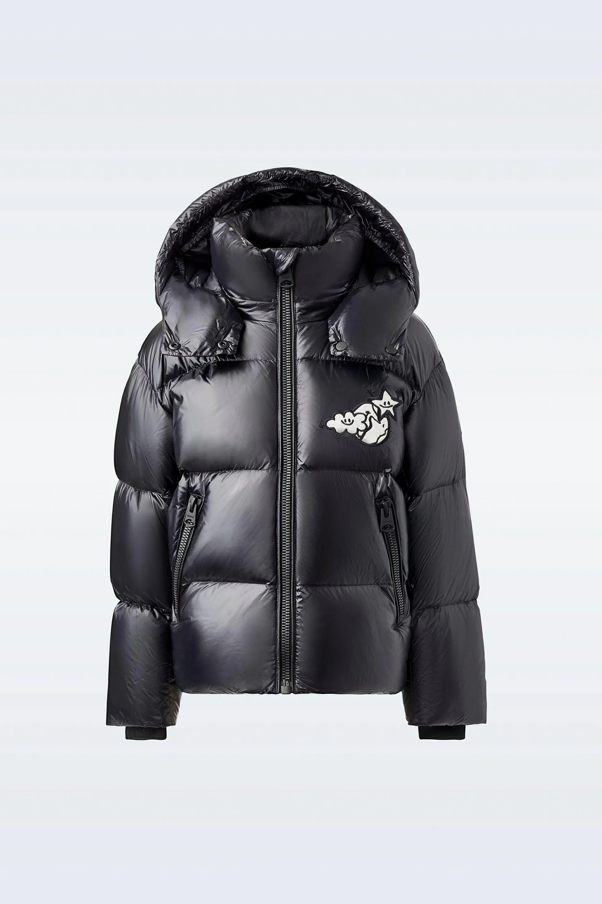 JESSE-TML Lightweight down jacket with collab logo and graphics for toddlers (2-6 years)