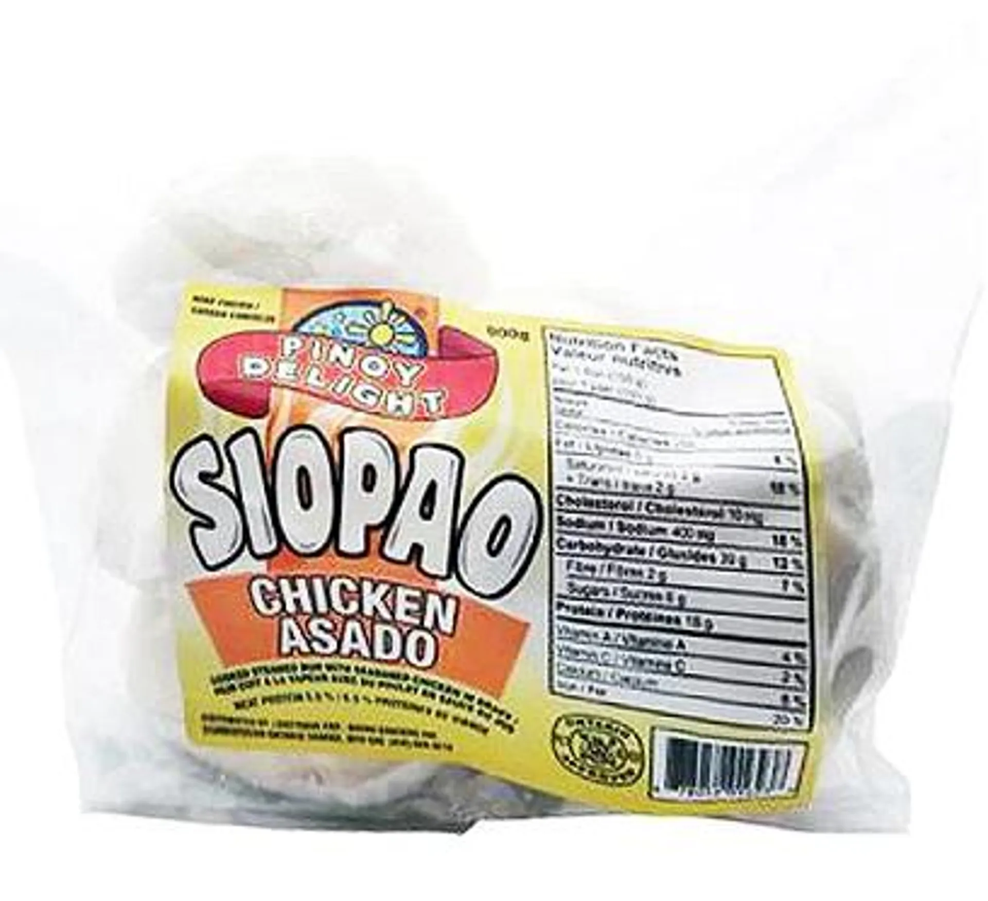 PD siopao (chicken asado) - 6pcs