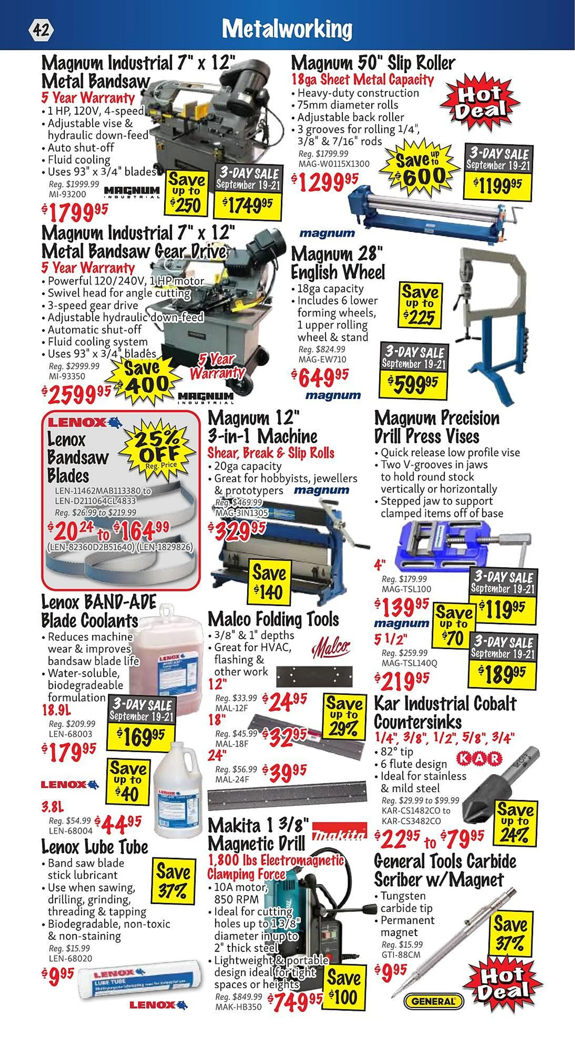 KMS Tools flyer from September 1 to September 30 2024 - flyer page 42