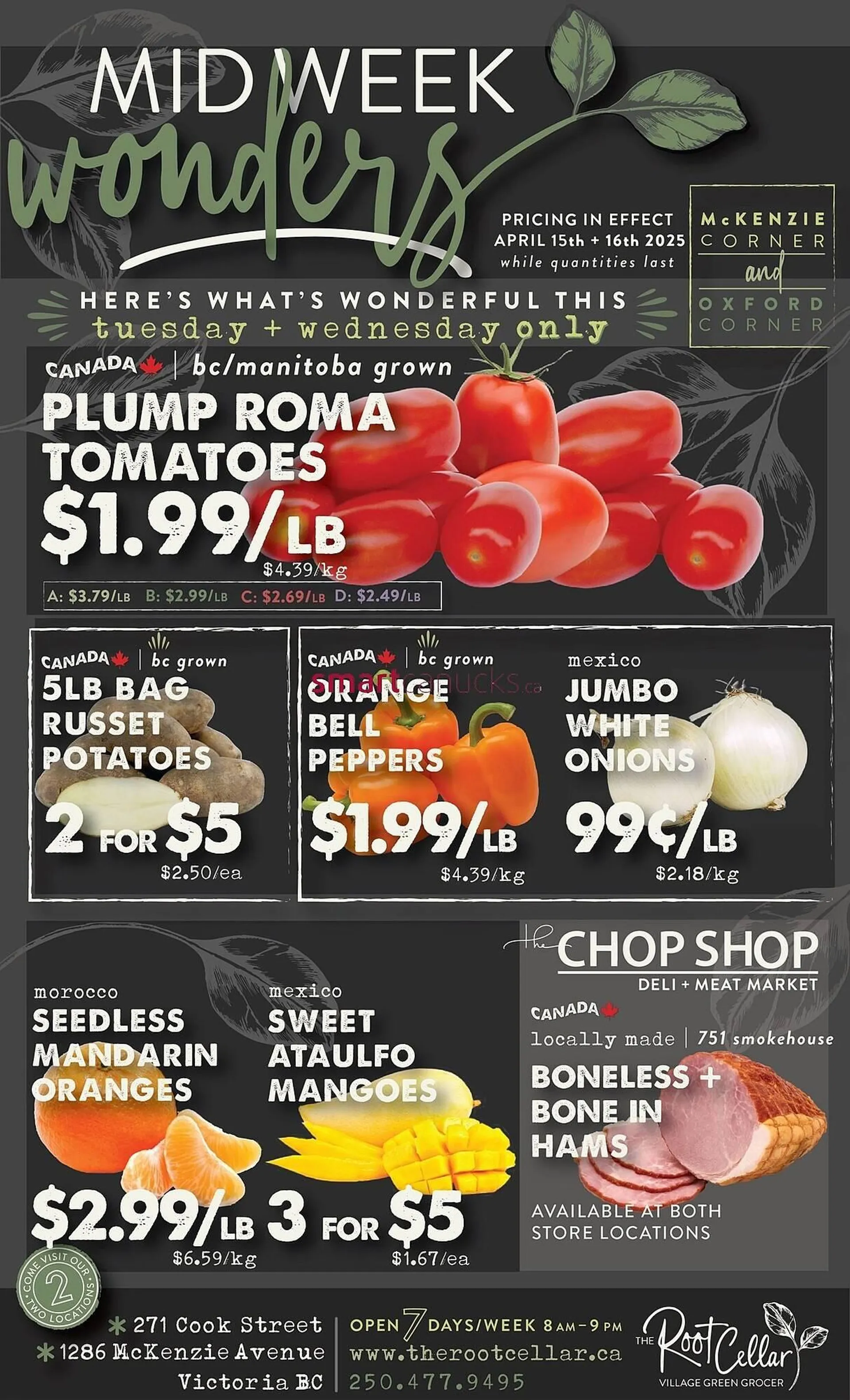 The Root Cellar flyer - 1
