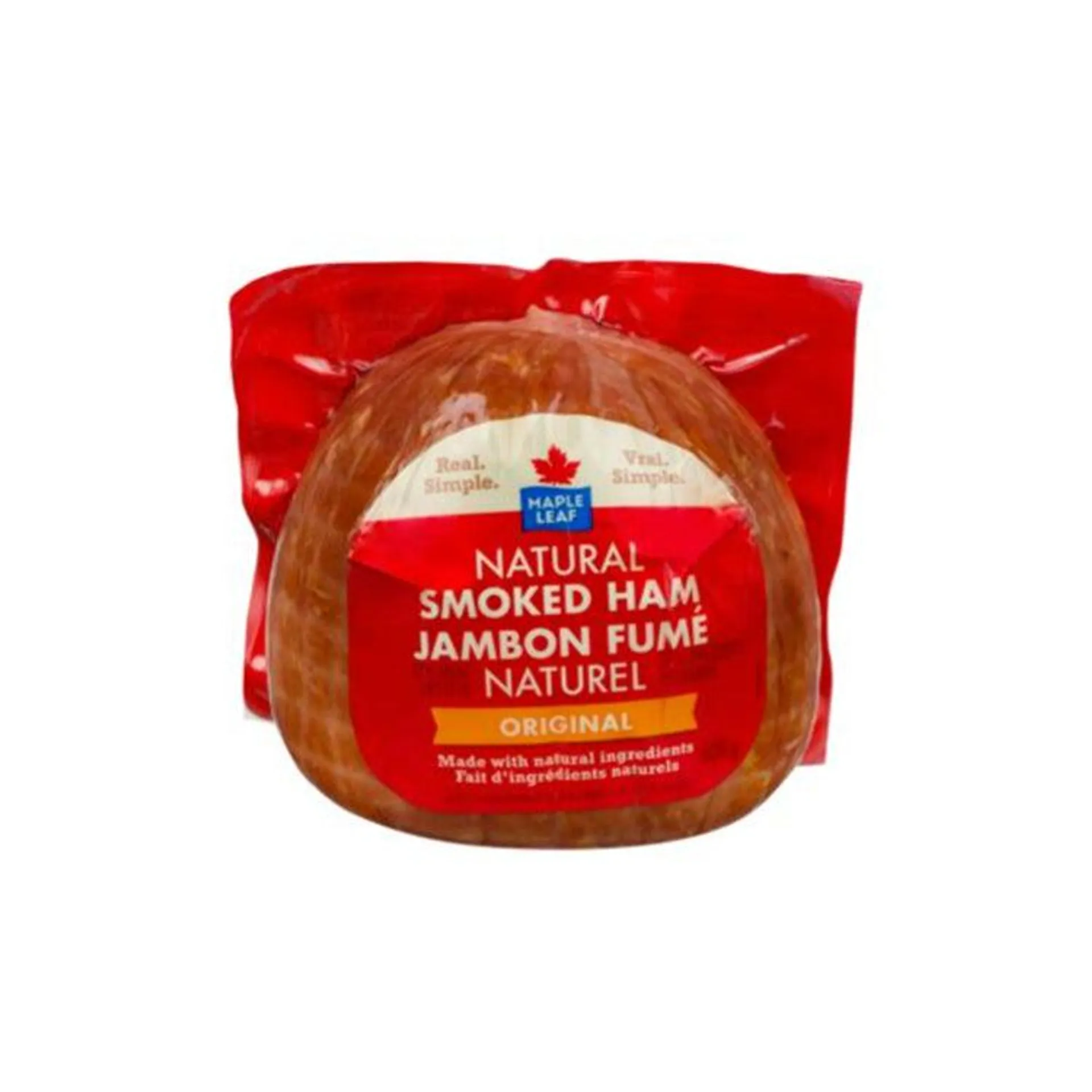 Maple Leaf Naturl Smoked Ham Original 600g