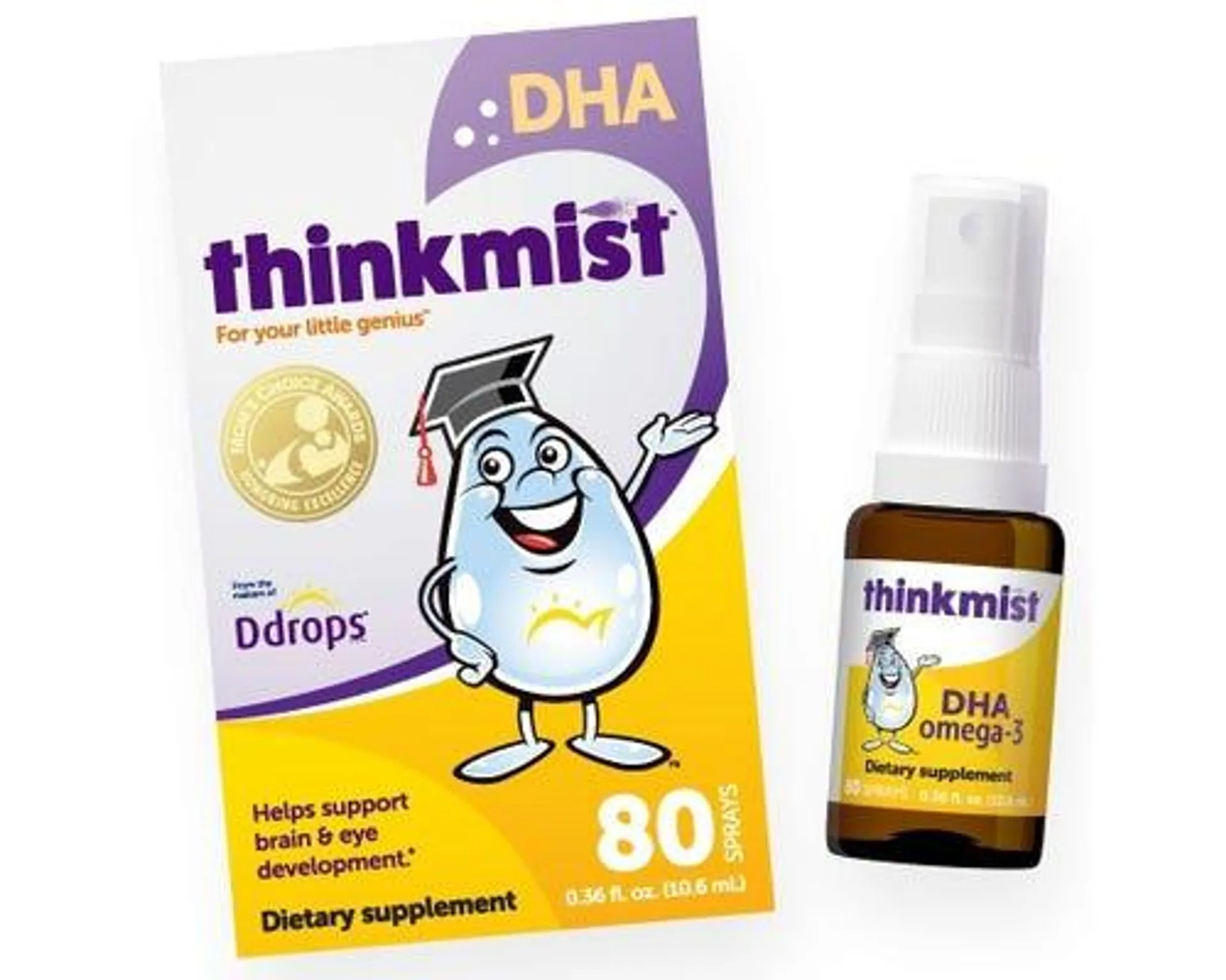 Ddrops Thinkmist™ DHA 10.6mL