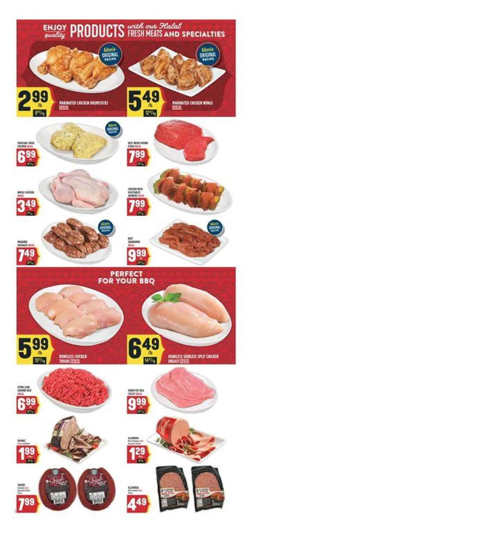 Adonis Mediterranean Market from June 20 to June 26 2024 - flyer page 3