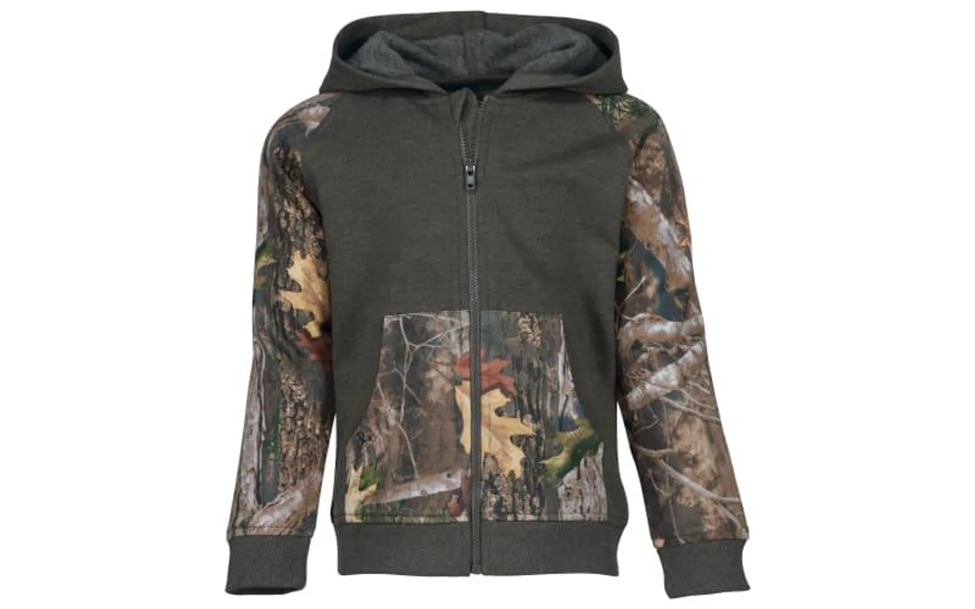 Bass Pro Shops TrueTimber Camo Full-Zip Raglan Long-Sleeve Hoodie for Babies or Toddlers