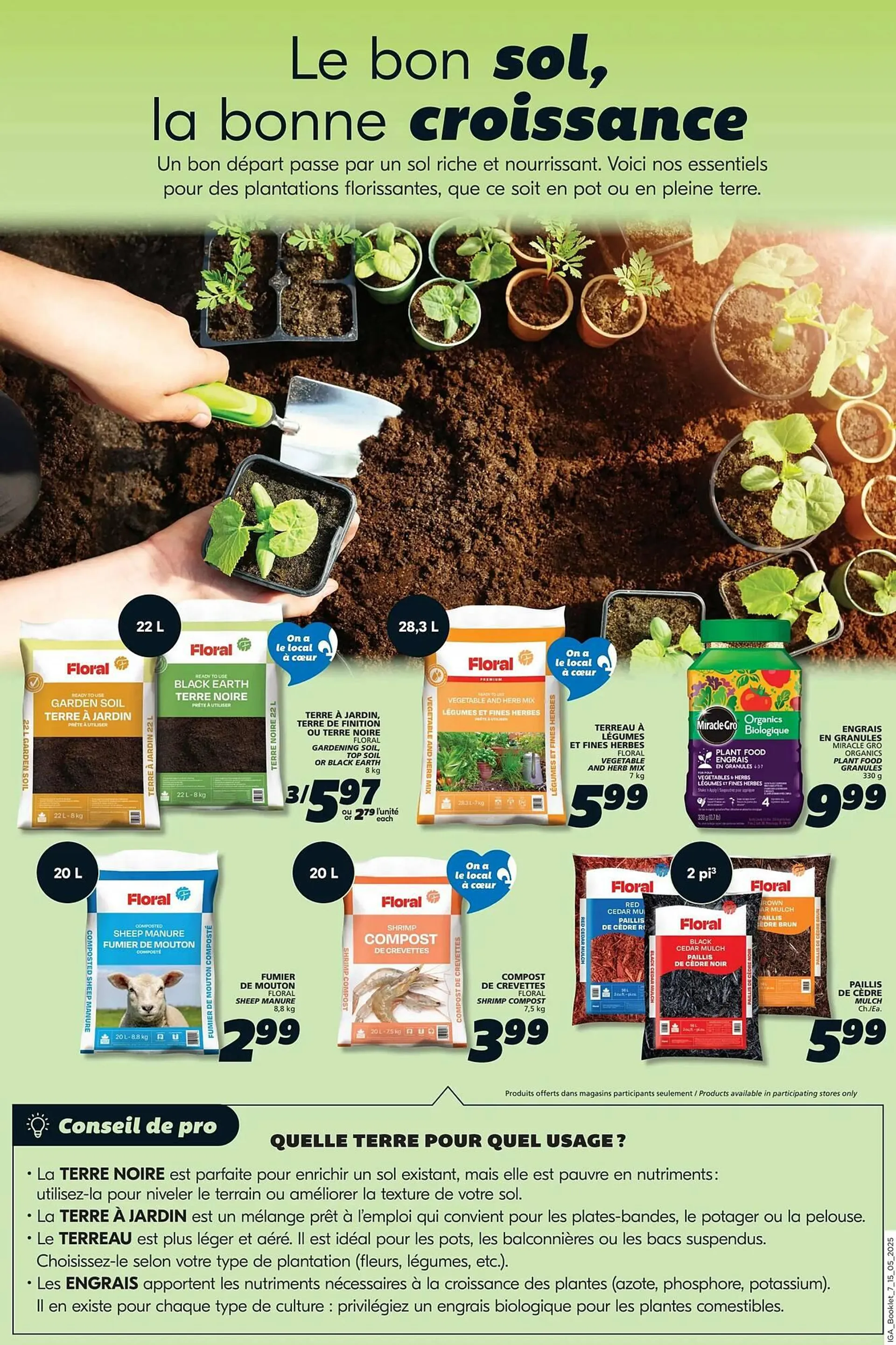 IGA flyer from May 15 to May 21 2025 - flyer page 39