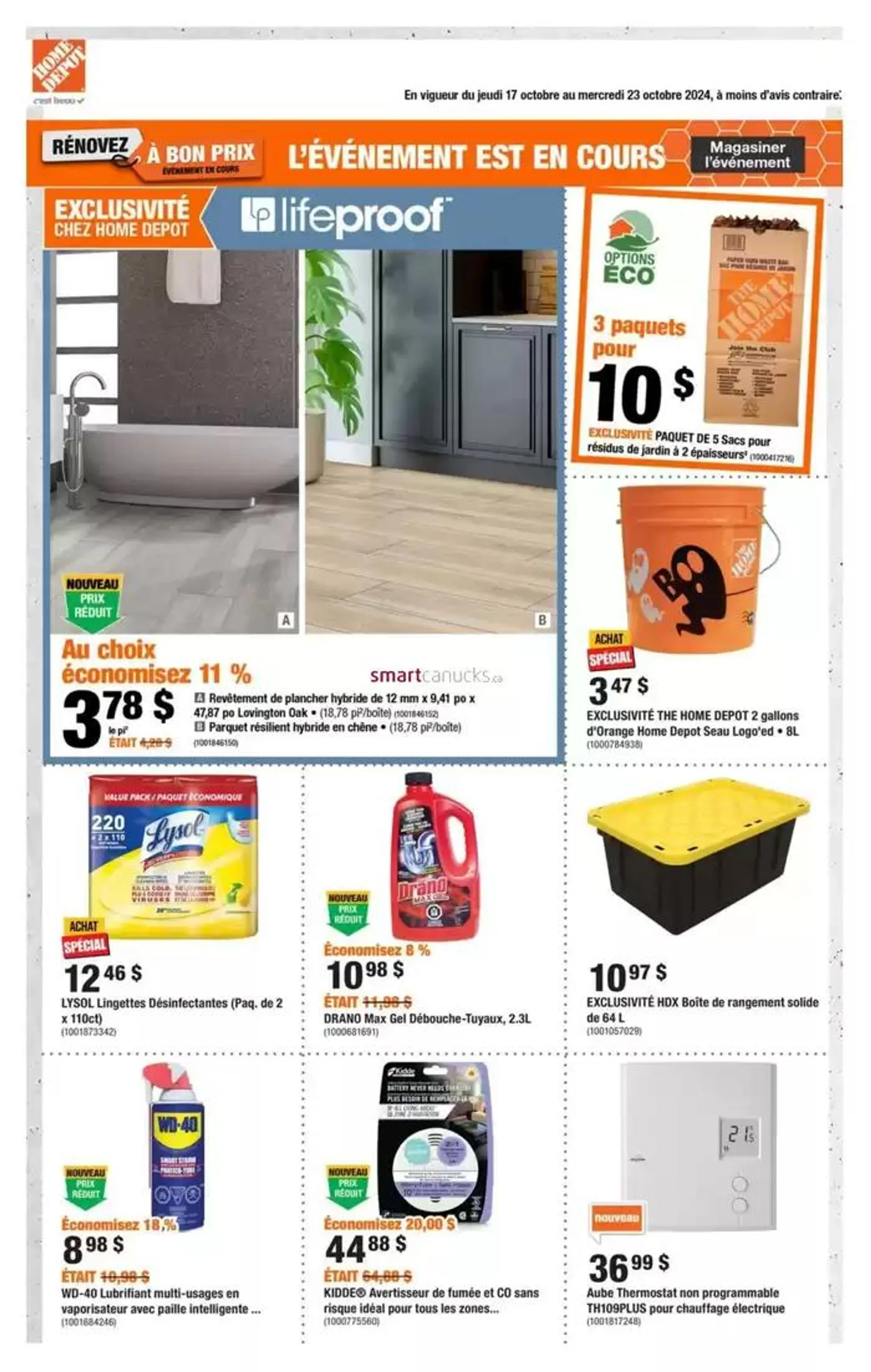 Top deals and discounts from October 17 to October 23 2024 - flyer page 1