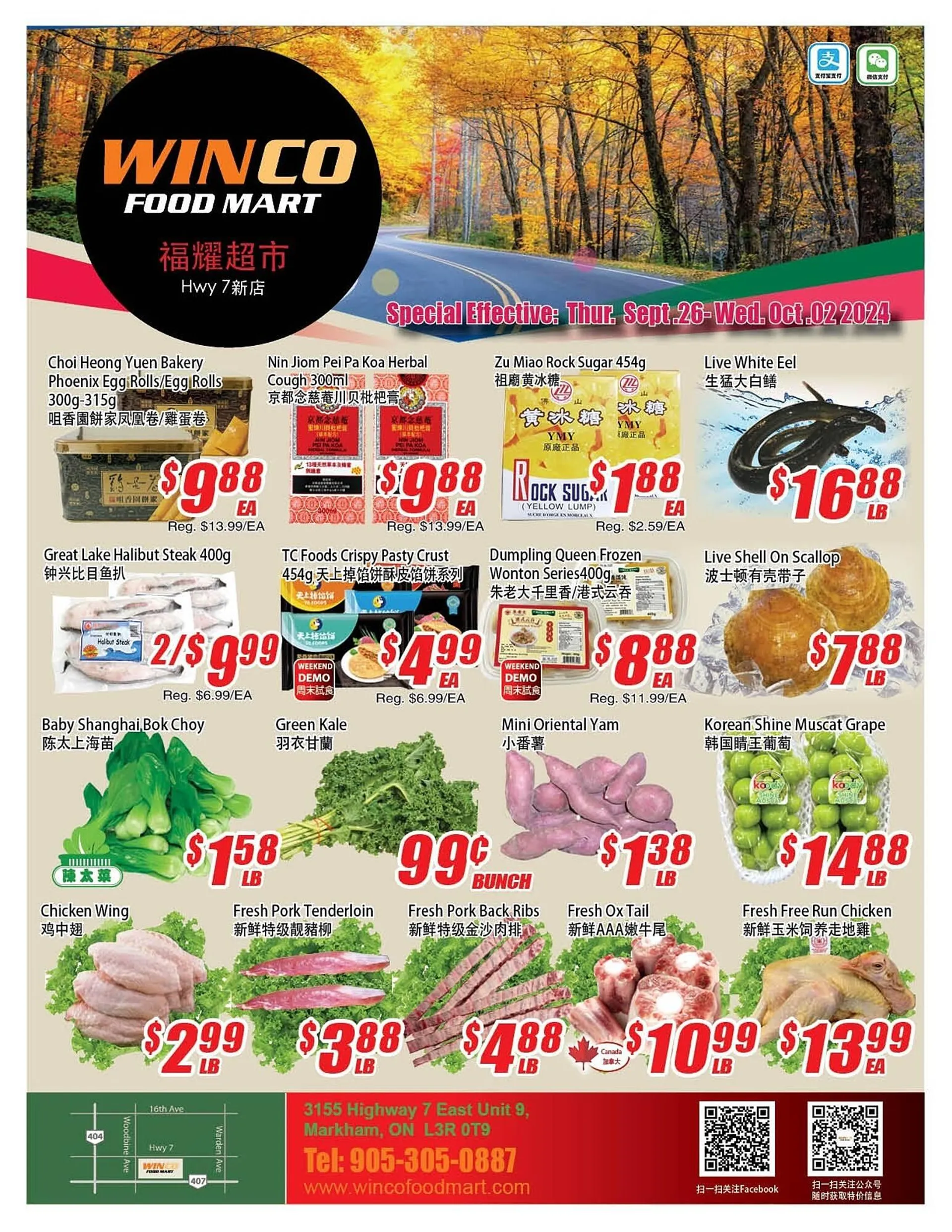 WinCo Food Mart flyer - 1