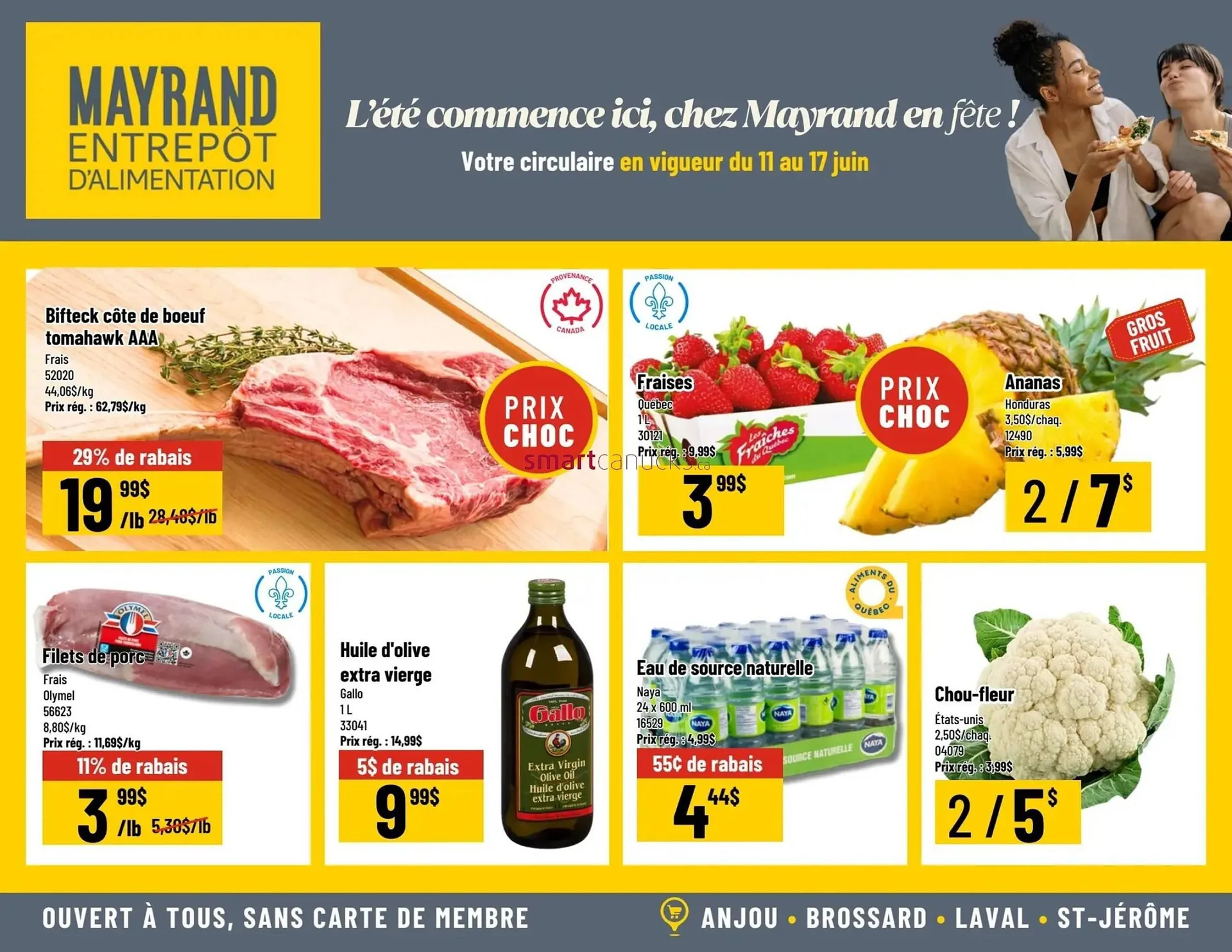 Mayrand flyer from June 12 to June 18 2025 - flyer page 1