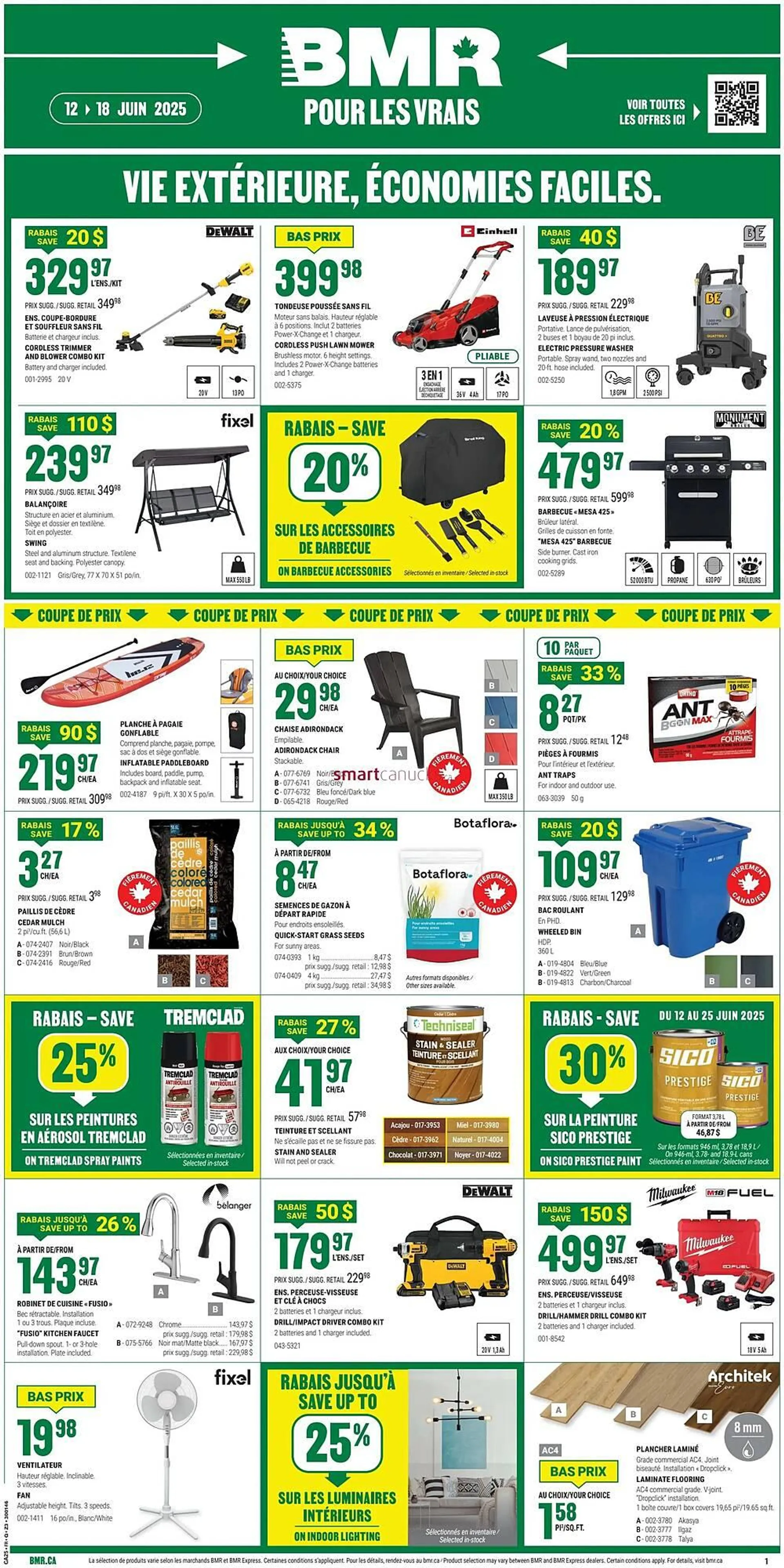 BMR flyer from June 12 to June 18 2025 - flyer page 1