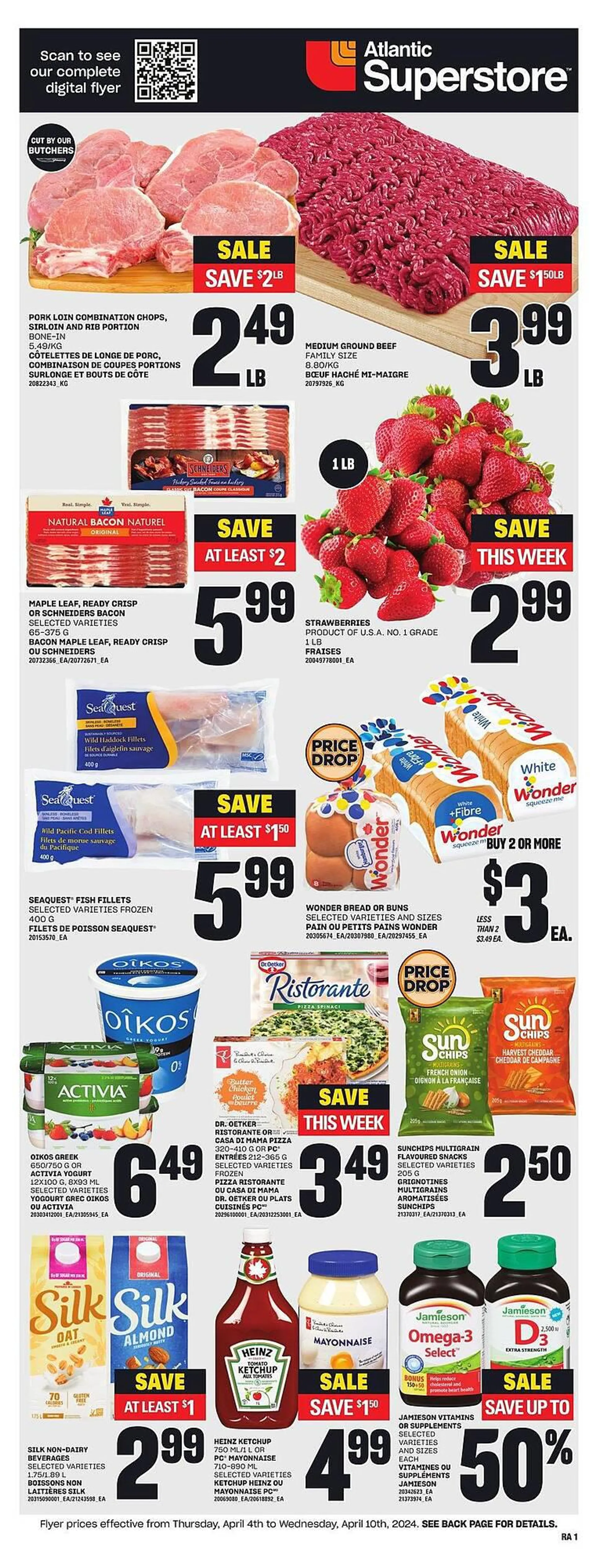 Atlantic Superstore flyer from April 4 to April 10 2024 - flyer page 2