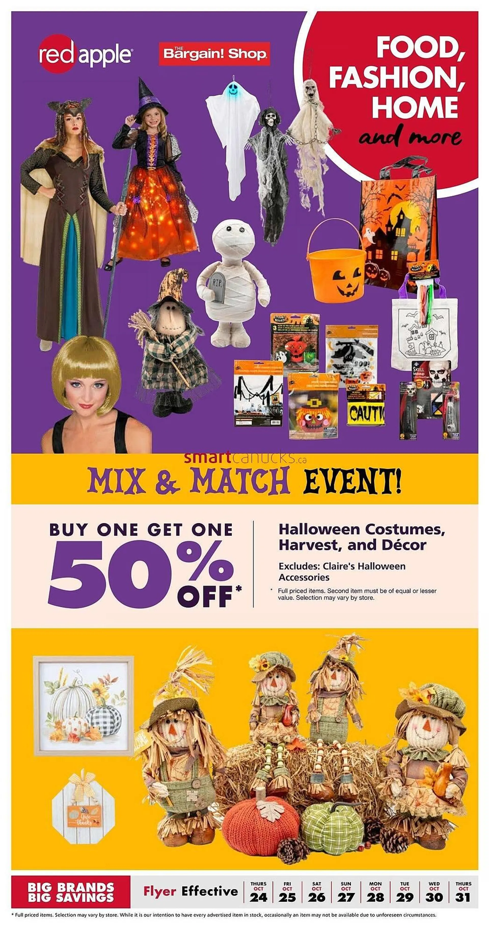 The Bargain Shop flyer from October 24 to November 6 2024 - flyer page 1