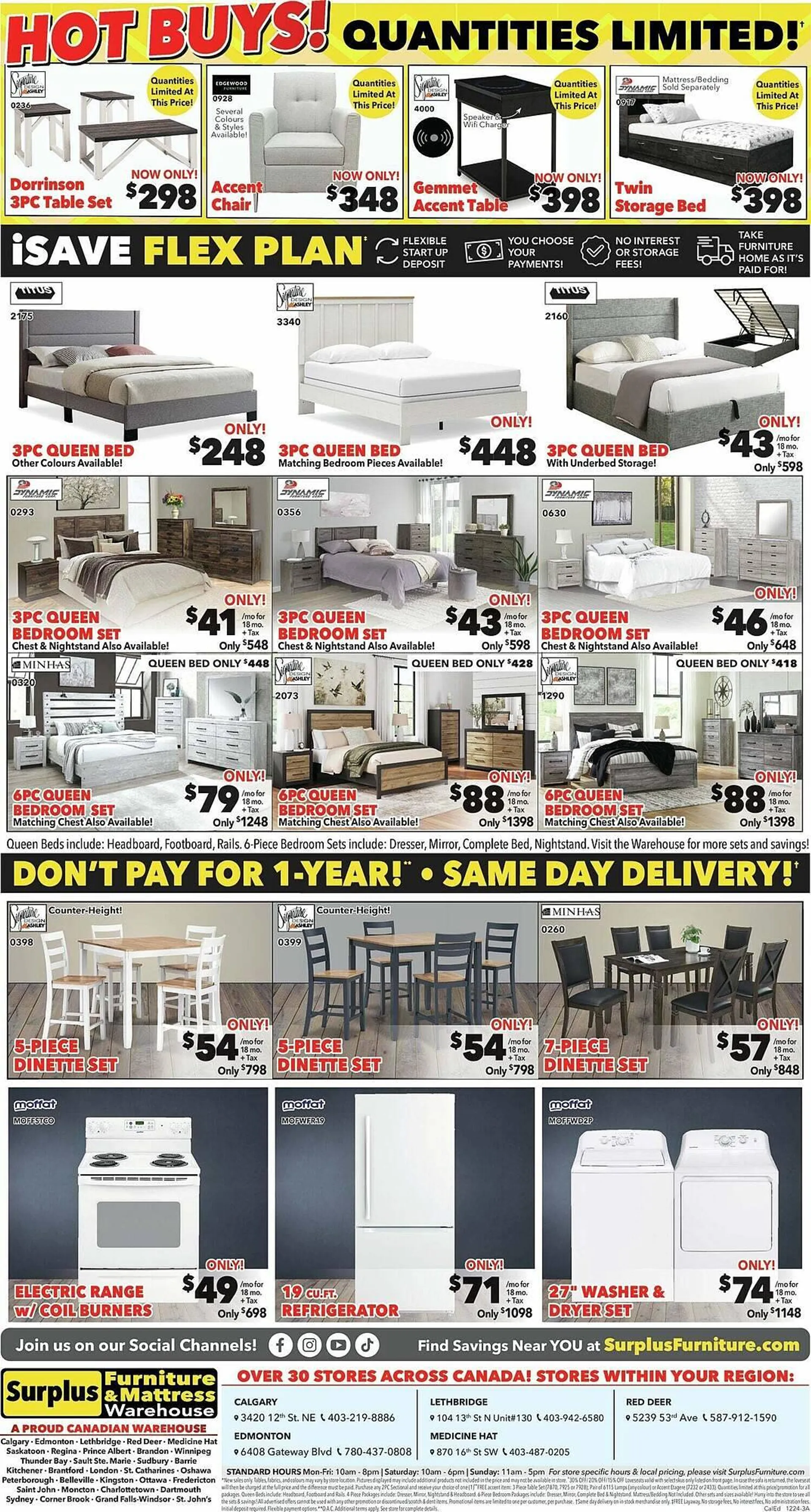 Surplus Furniture flyer from December 16 to December 30 2024 - flyer page 3