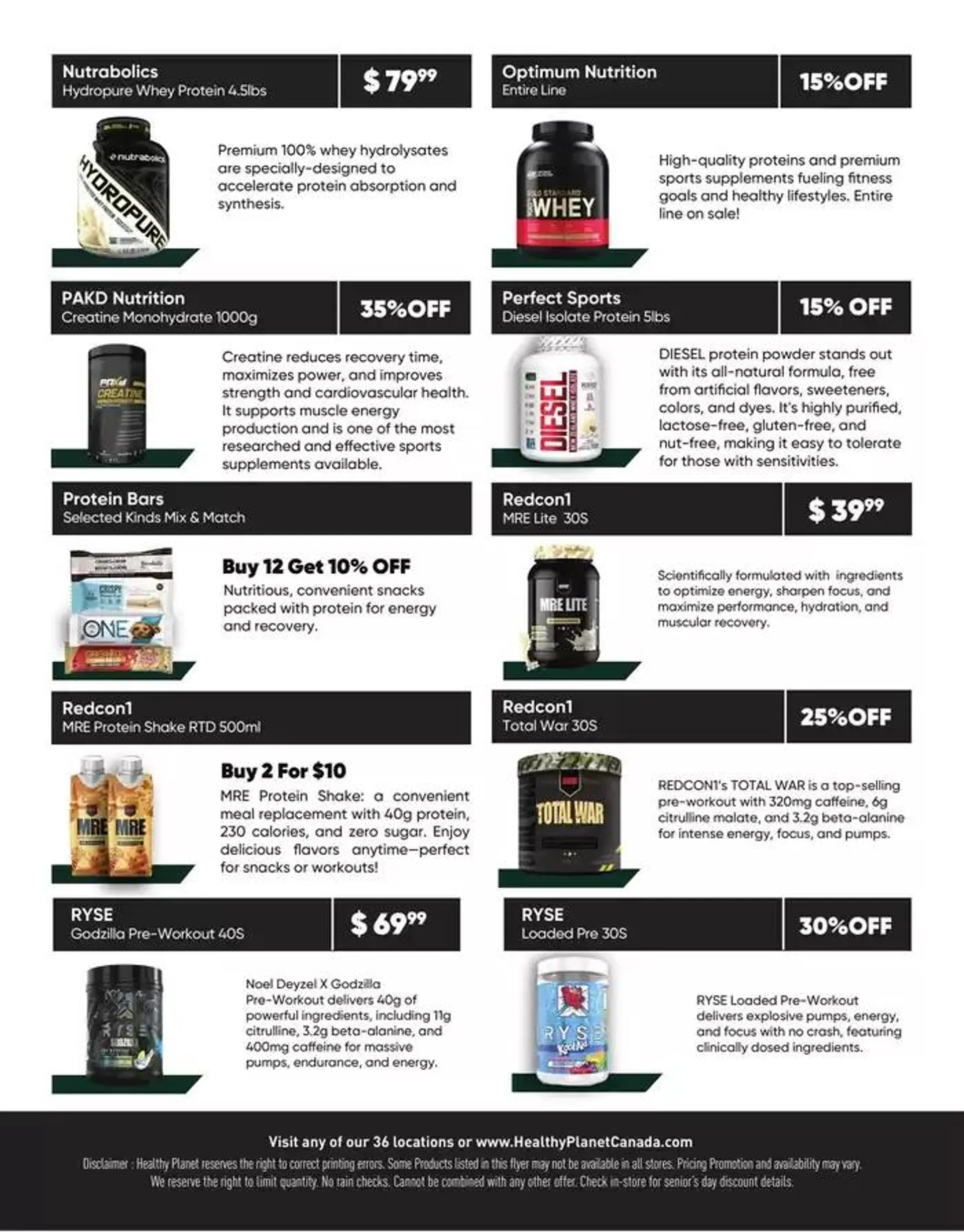 SPORTS NUTRITION FLYER from October 10 to October 23 2024 - flyer page 4