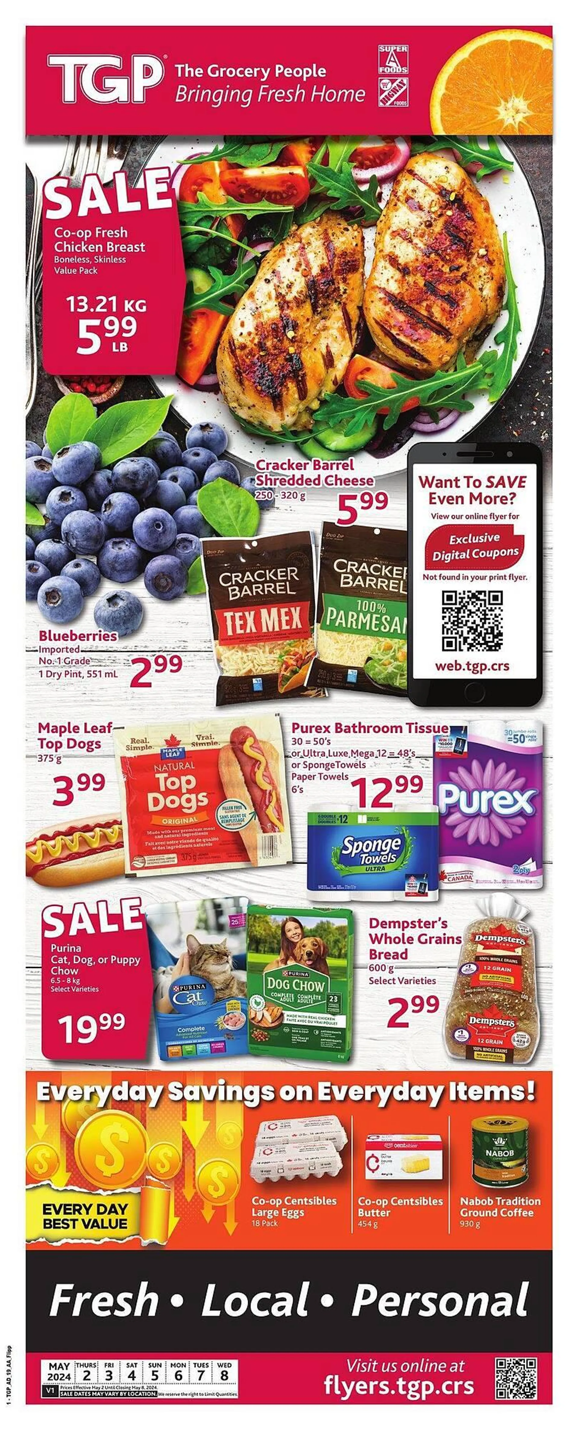 TGP The Grocery People flyer - 1