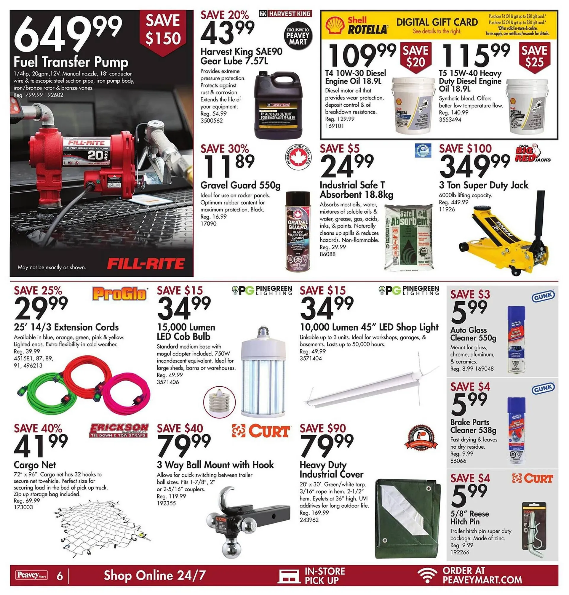 Peavey Mart flyer from July 1 to July 31 2024 - flyer page 11