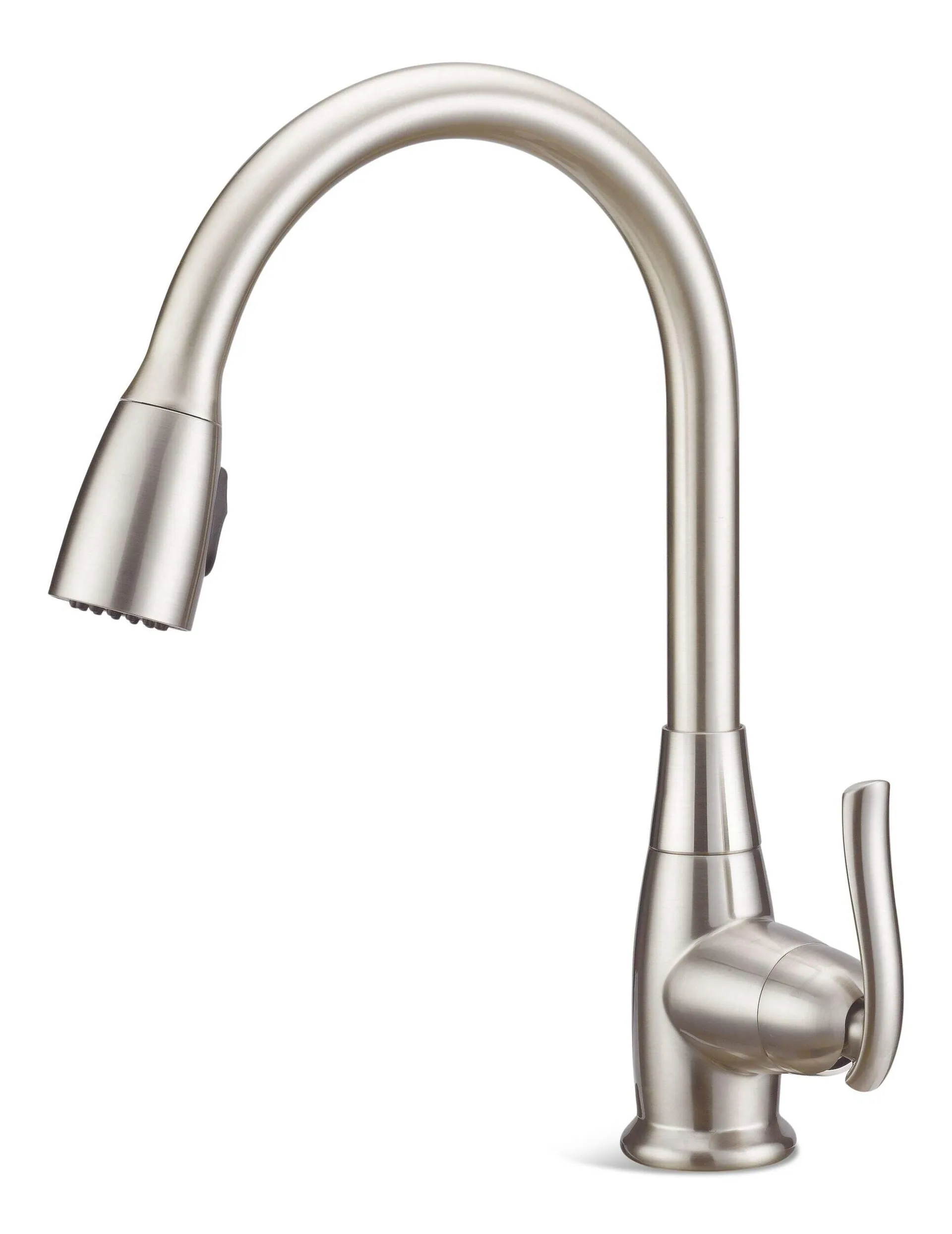 Danze Terrazo Single Handle Pull Down Kitchen Faucet, Stainless Steel