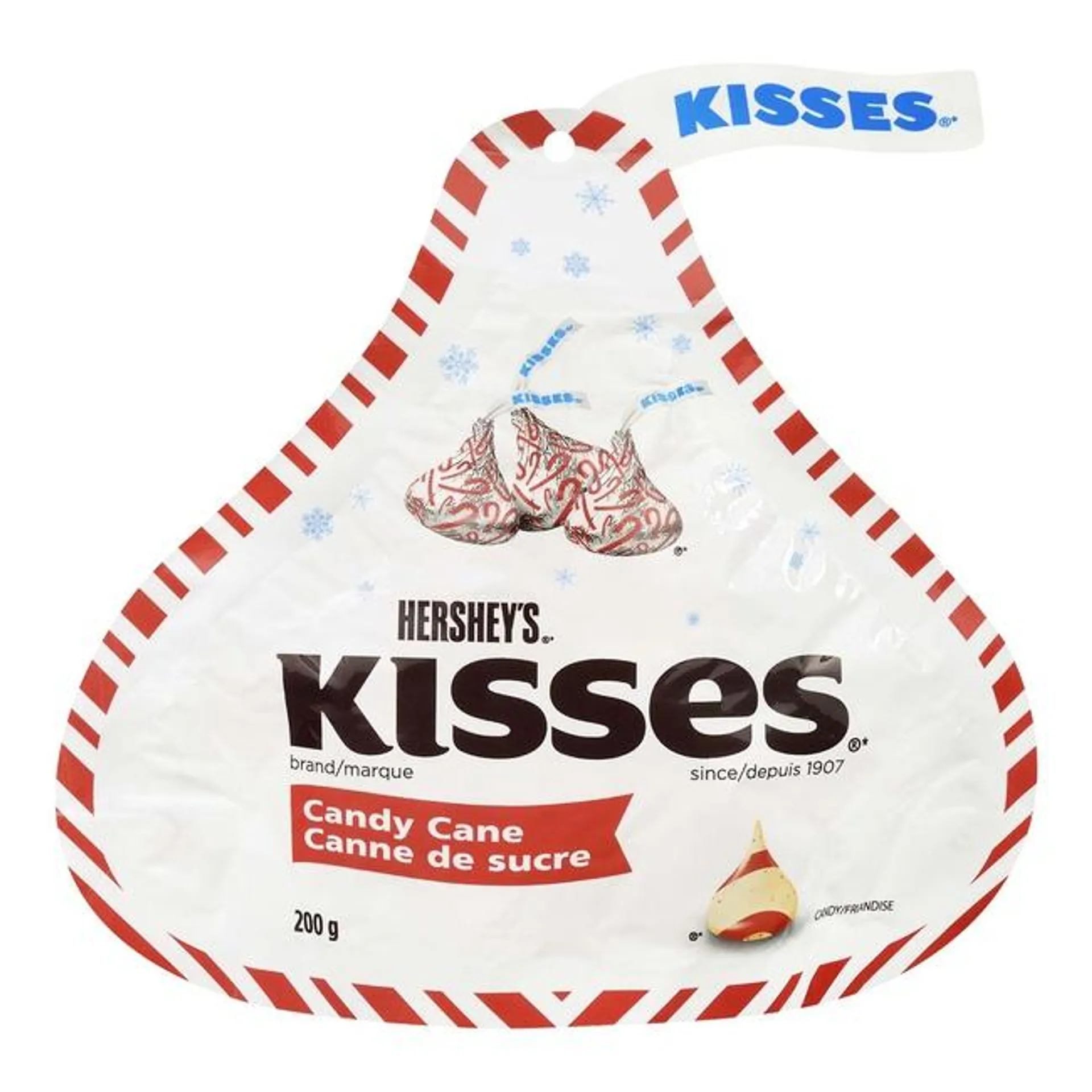 Hershey's Kisses Candy Cane