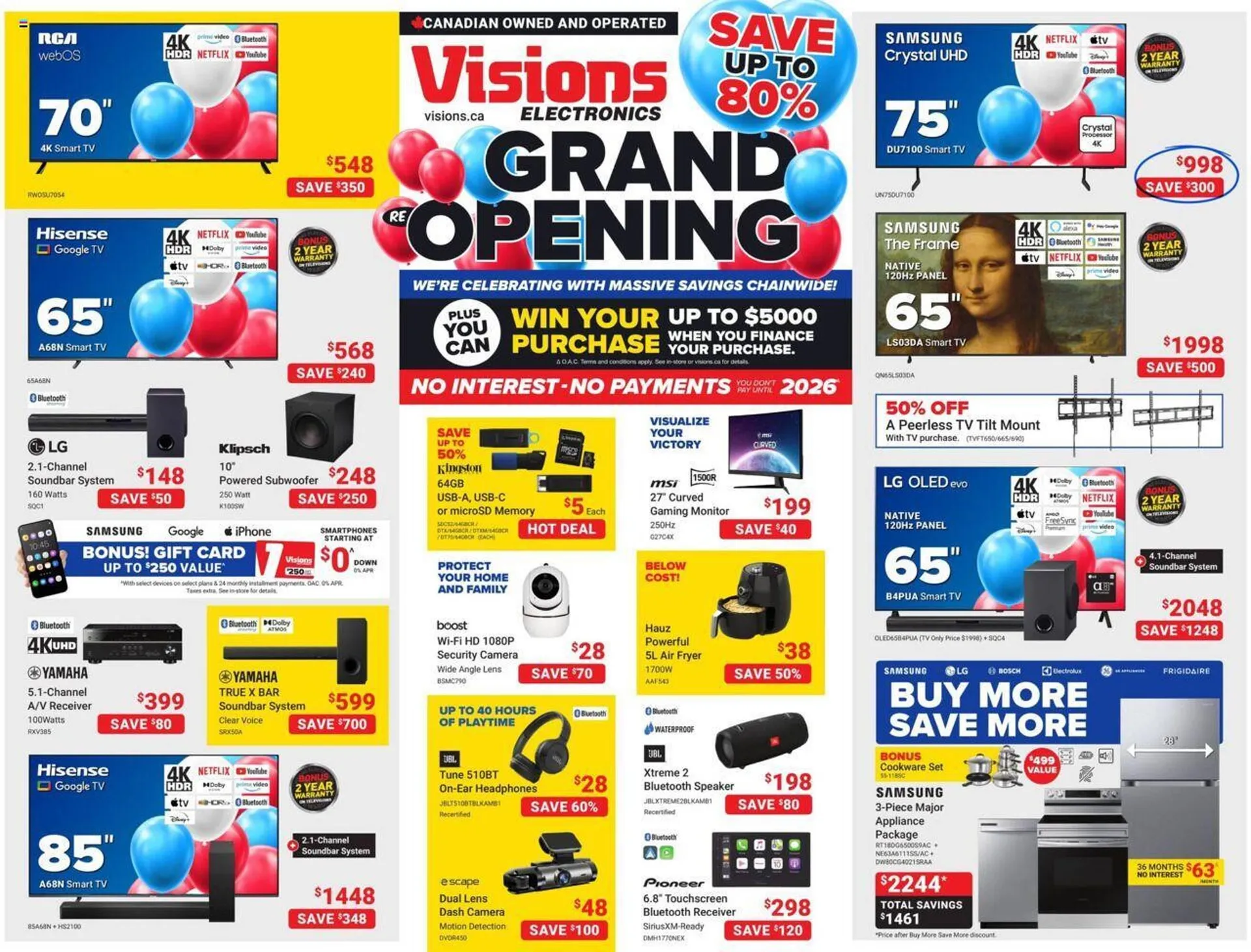 Visions Electronics flyer - 1