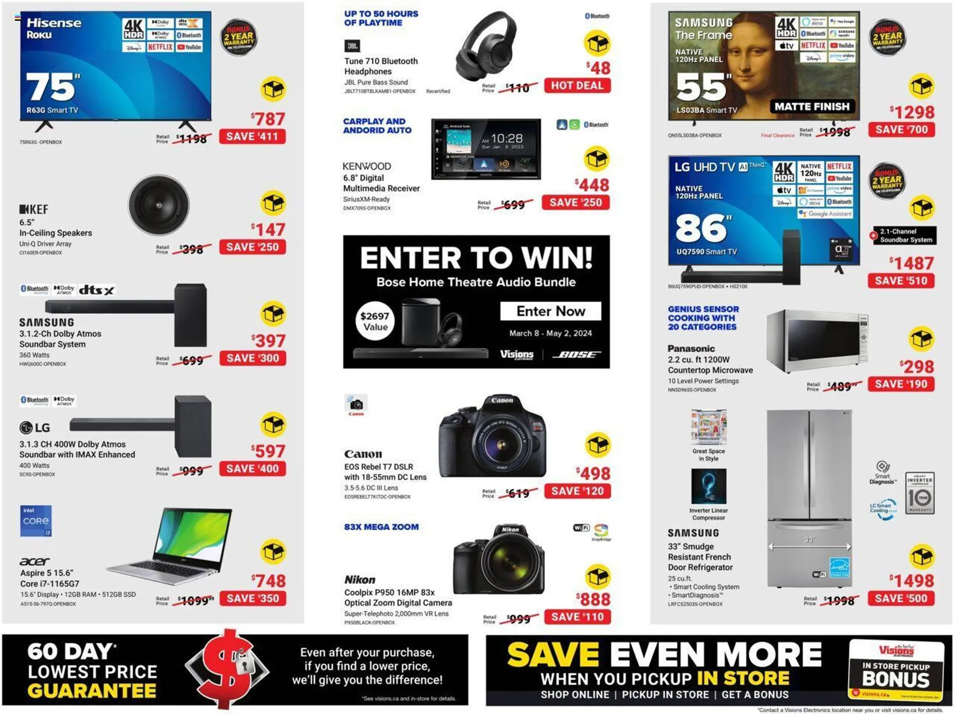Visions Electronics flyer from April 5 to April 11 2024 - flyer page 2