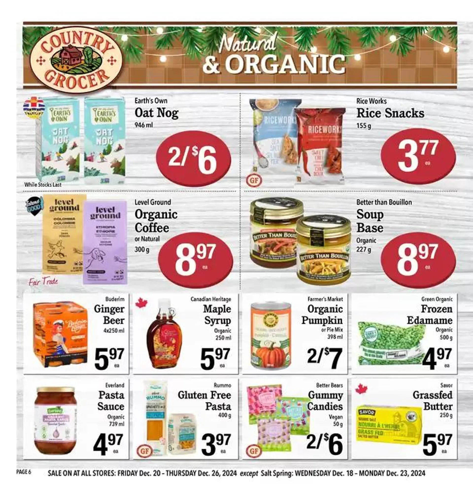 Exclusive bargains from December 18 to January 1 2025 - flyer page 6