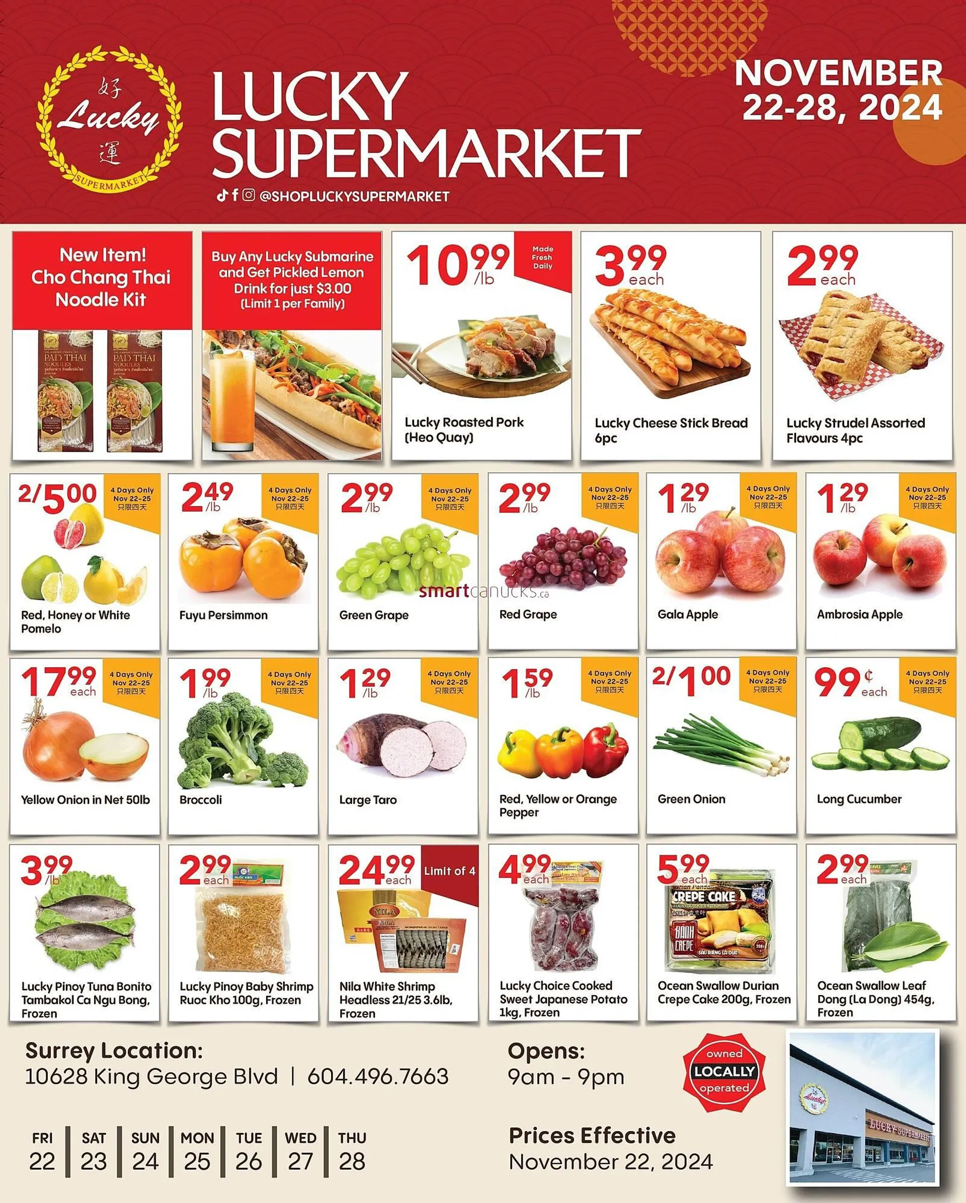 Lucky Supermarket flyer - 1