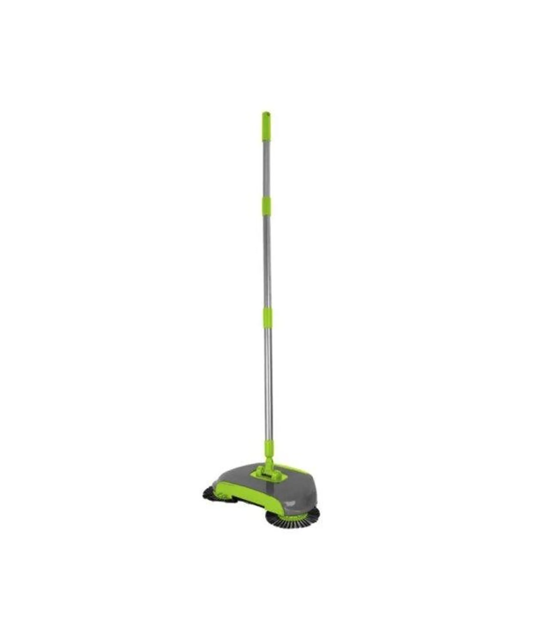 STUDIO 707 SPIN BRUSH SWEEPER GREEN/GREY 11.4"X11.2"-43.3"