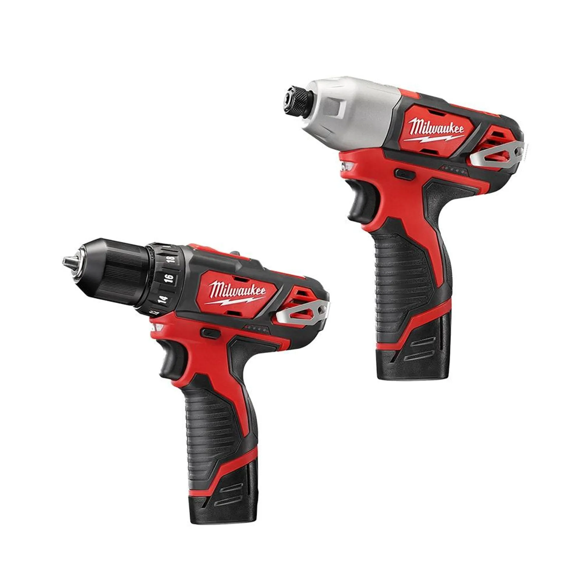 M12 12V Lithium-Ion Cordless Drill Driver/Impact Driver Combo Kit (2-Tool) with (2) 1.5Ah Batteries