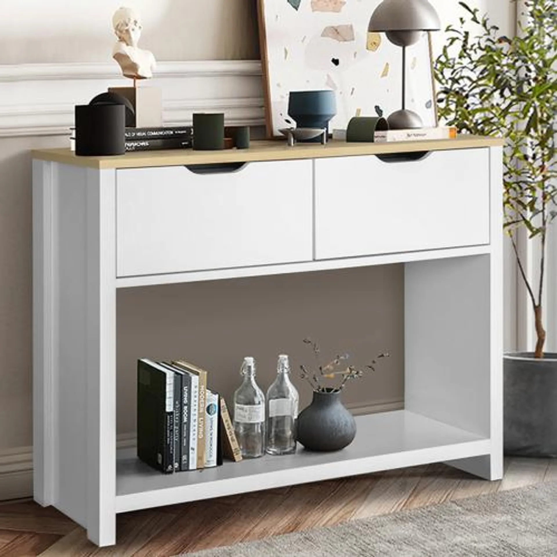 ATELIER DU NORD - Console Table with 2 drawers