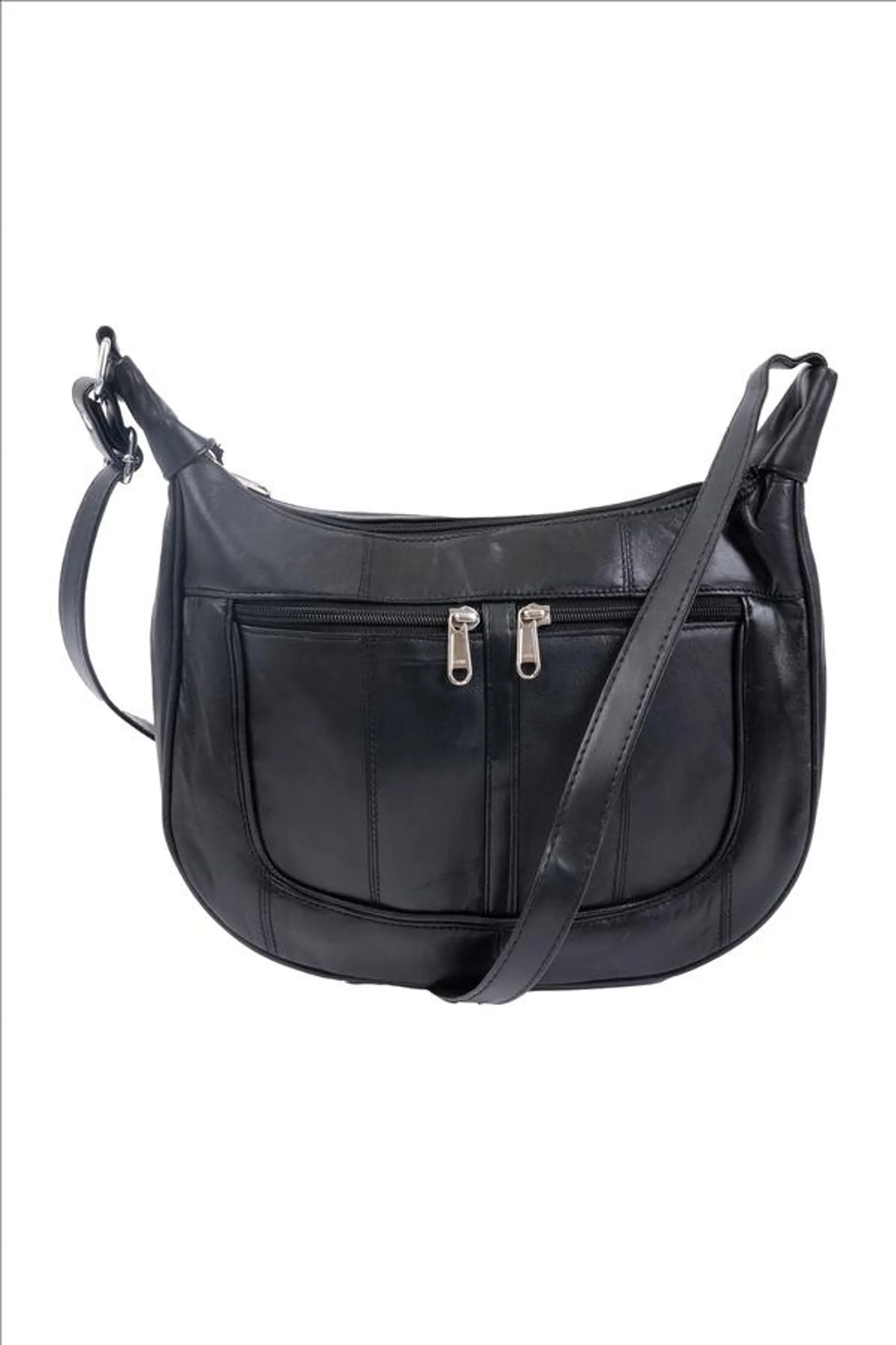 Genuine leather crossbody bag