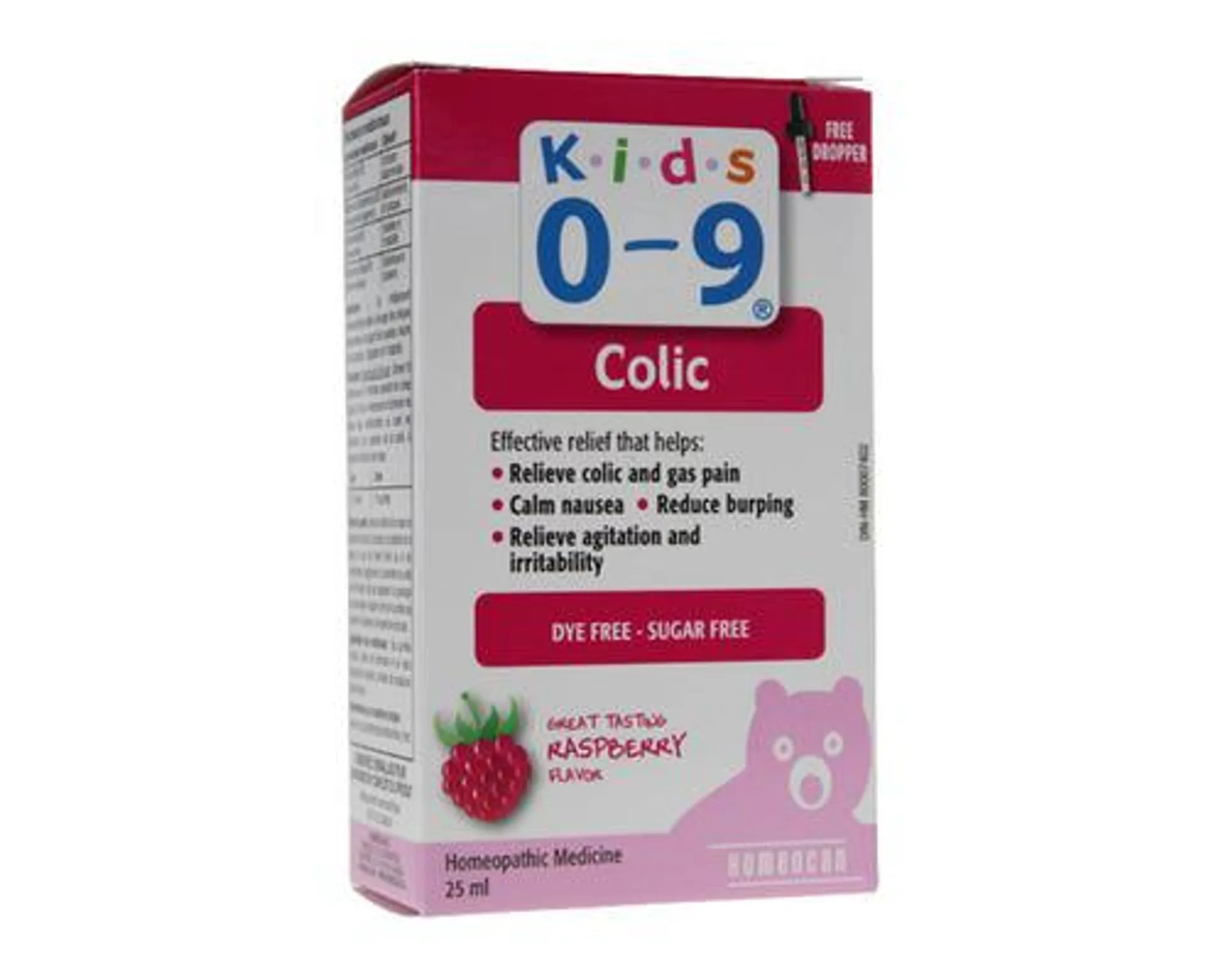 Homeocan Kids 0-9 Colic Raspberry Flavor 25mL