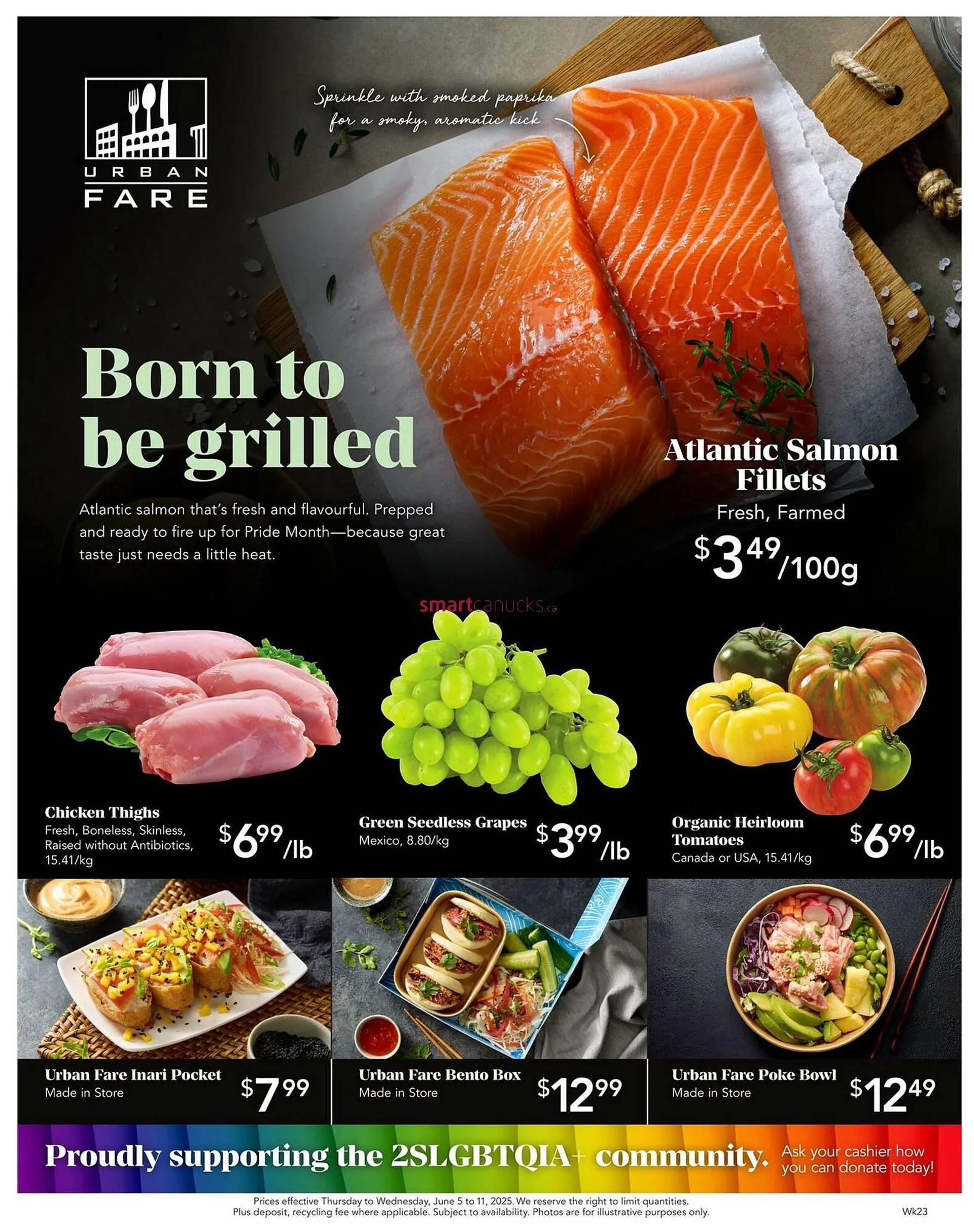 Urban Fare flyer from June 4 to June 10 2025 - flyer page 1